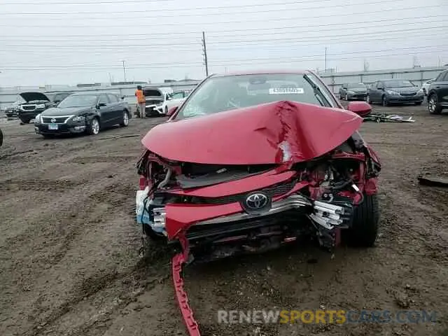 11 fotografías del automóvil dañado JTDEPRAE2LJ097569 TOYOTA COROLLA 2020
