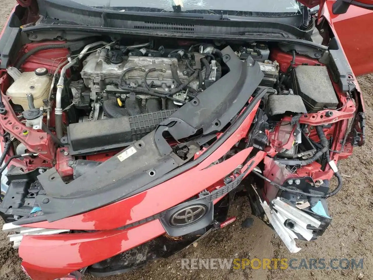 12 fotografías del automóvil dañado JTDEPRAE2LJ097569 TOYOTA COROLLA 2020