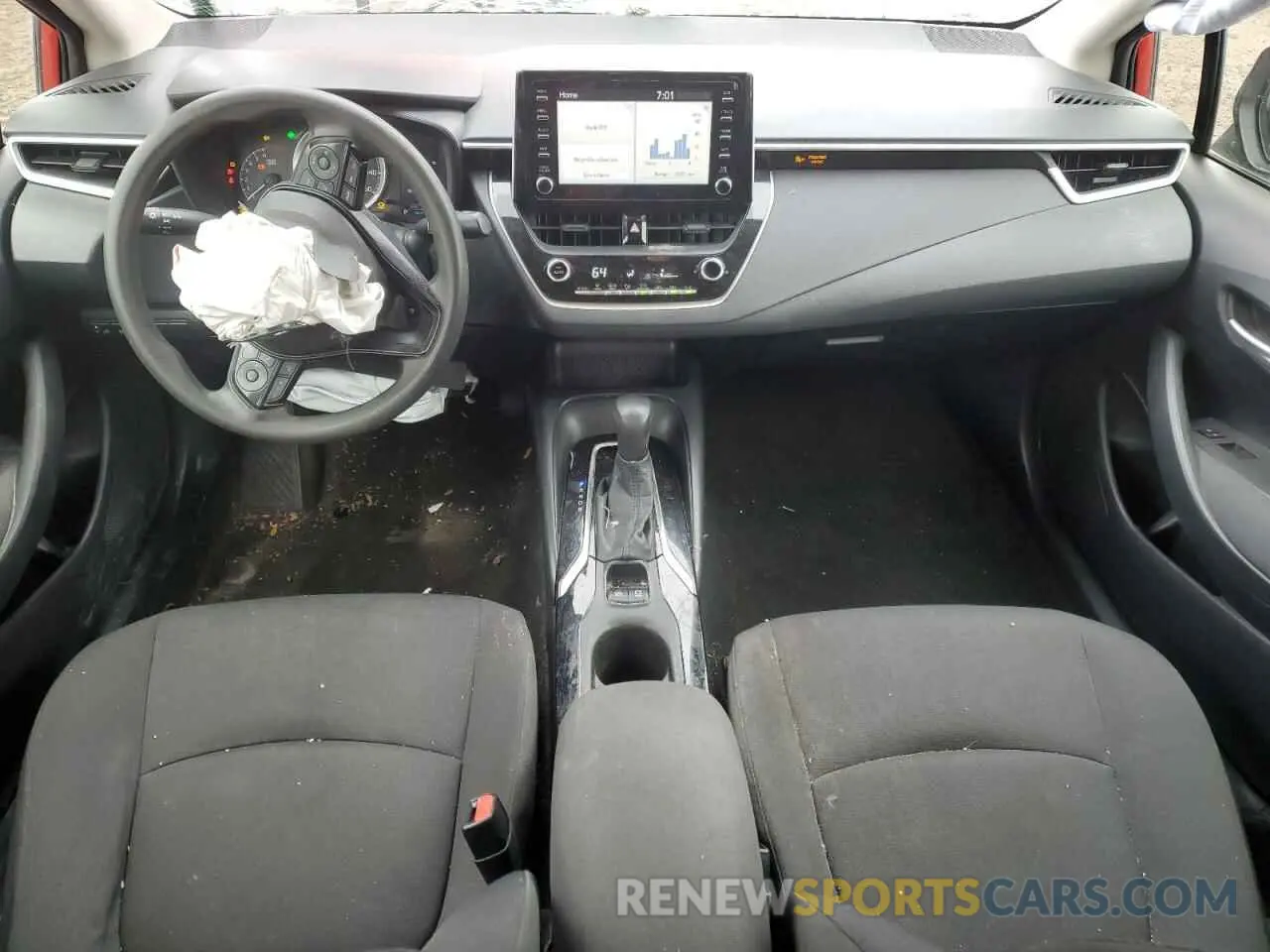 8 fotografías del automóvil dañado JTDEPRAE2LJ097569 TOYOTA COROLLA 2020