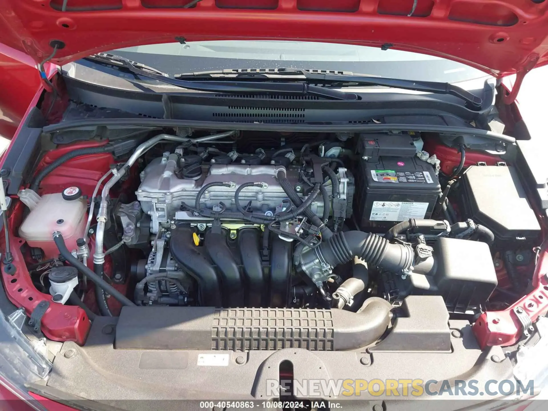 10 fotografías del automóvil dañado JTDEPRAE2LJ101197 TOYOTA COROLLA 2020
