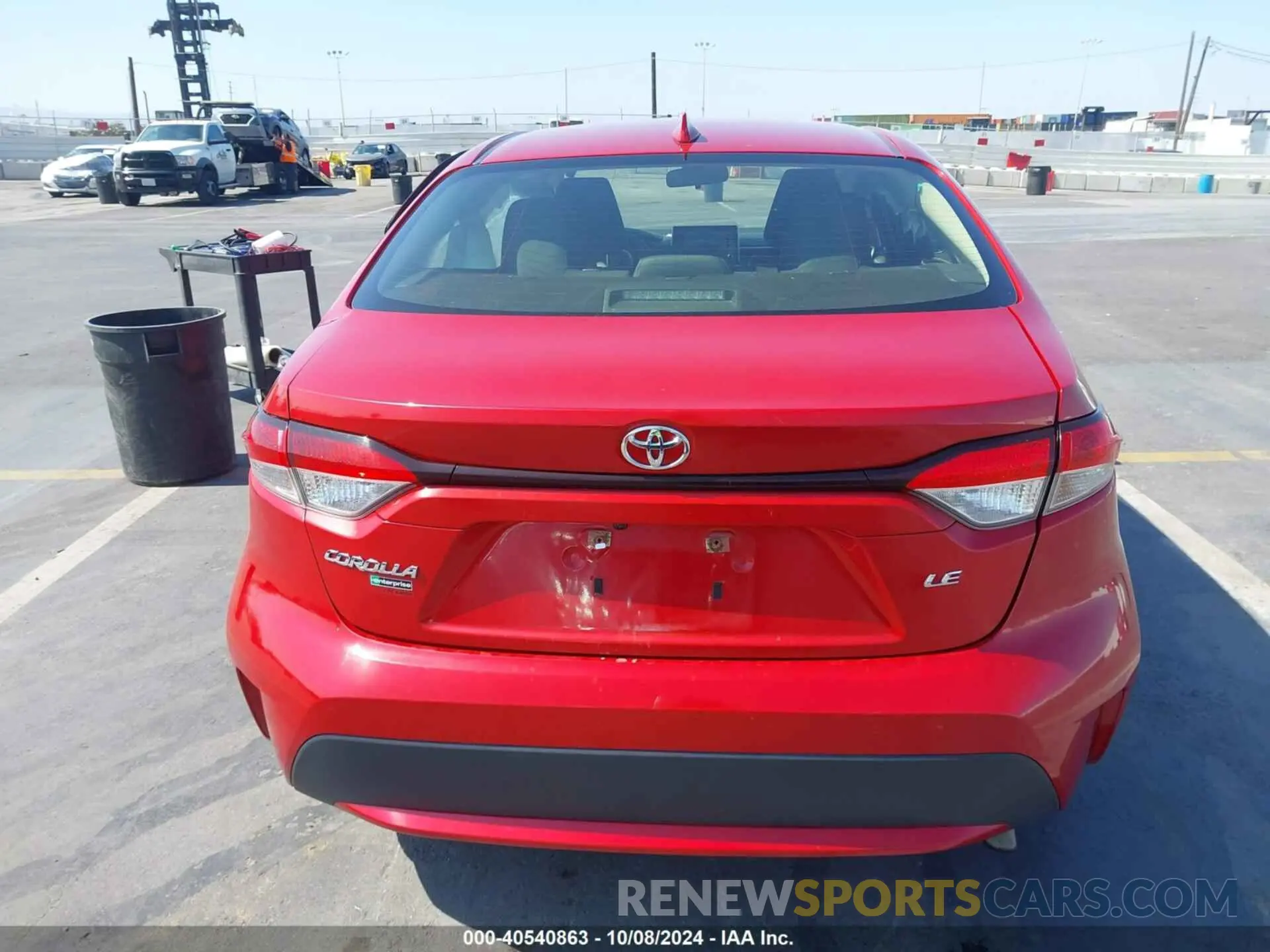 16 fotografías del automóvil dañado JTDEPRAE2LJ101197 TOYOTA COROLLA 2020