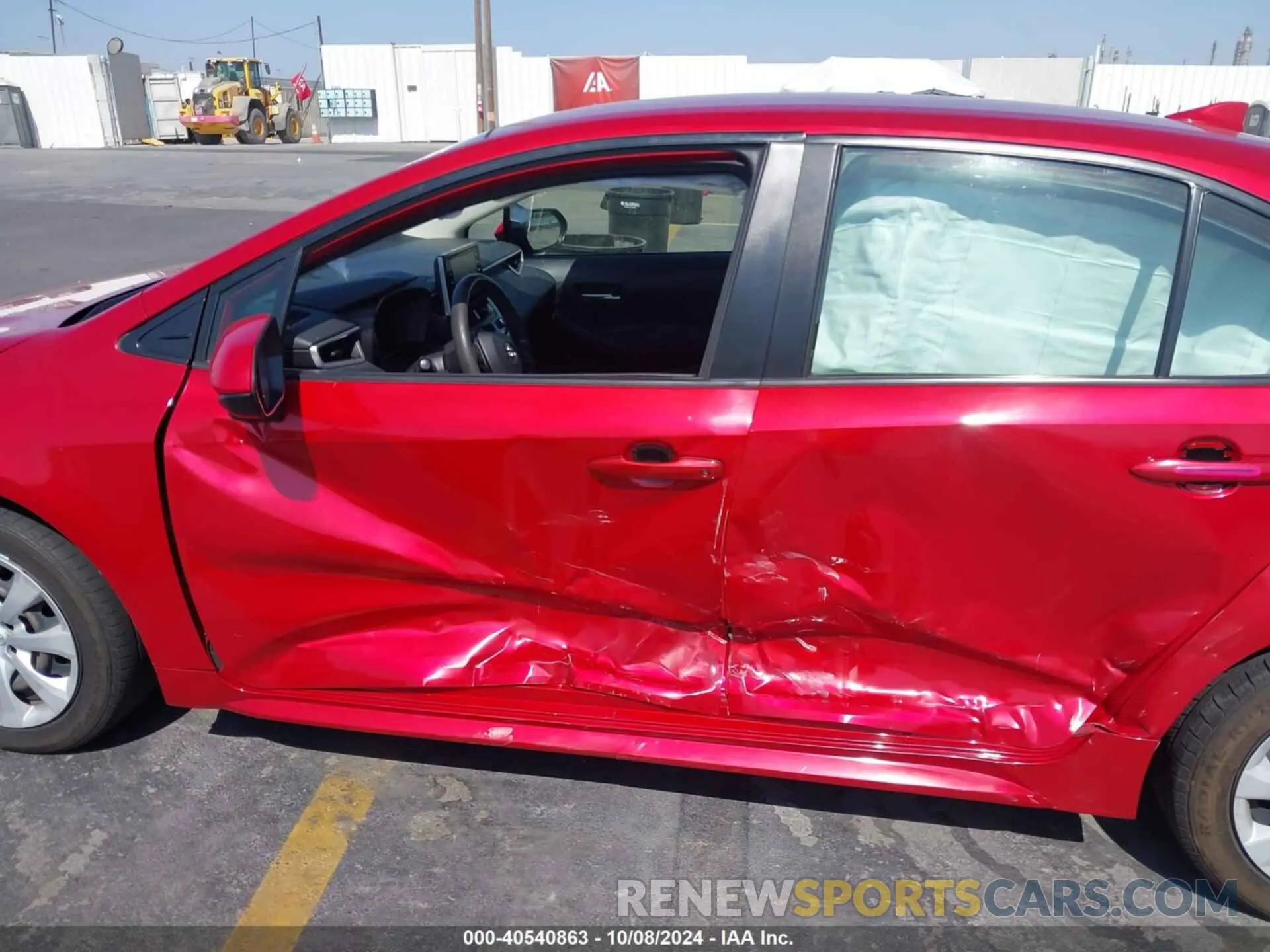 6 fotografías del automóvil dañado JTDEPRAE2LJ101197 TOYOTA COROLLA 2020