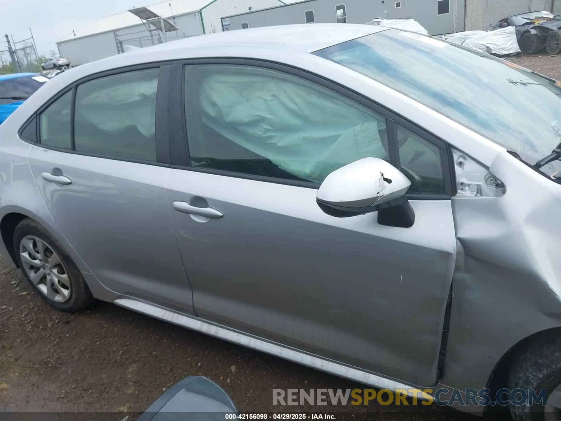 14 fotografías del automóvil dañado JTDEPRAE2LJ102365 TOYOTA COROLLA 2020