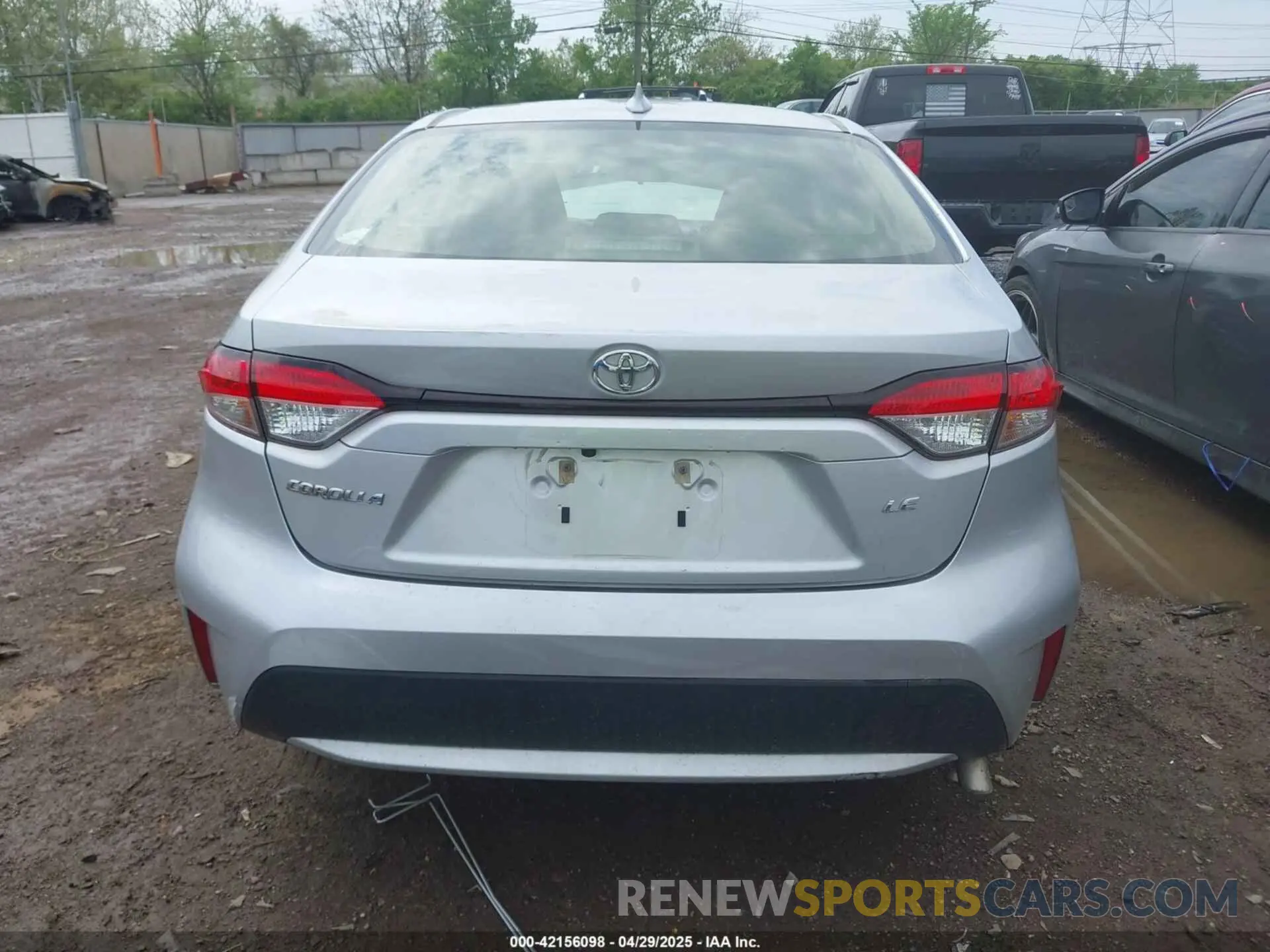 17 fotografías del automóvil dañado JTDEPRAE2LJ102365 TOYOTA COROLLA 2020