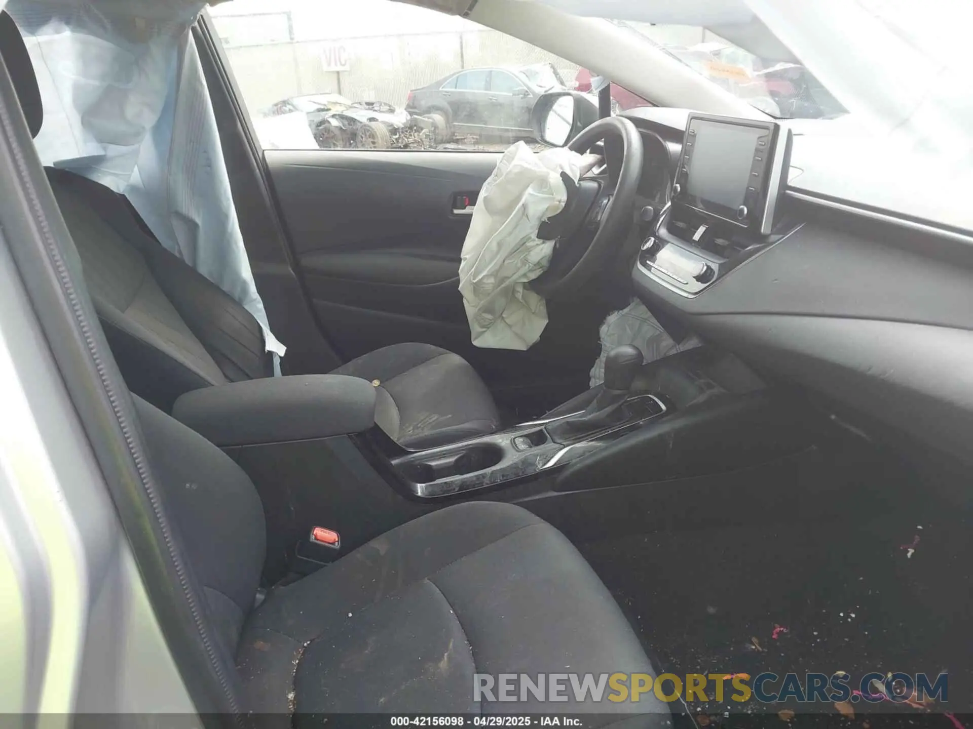 5 fotografías del automóvil dañado JTDEPRAE2LJ102365 TOYOTA COROLLA 2020