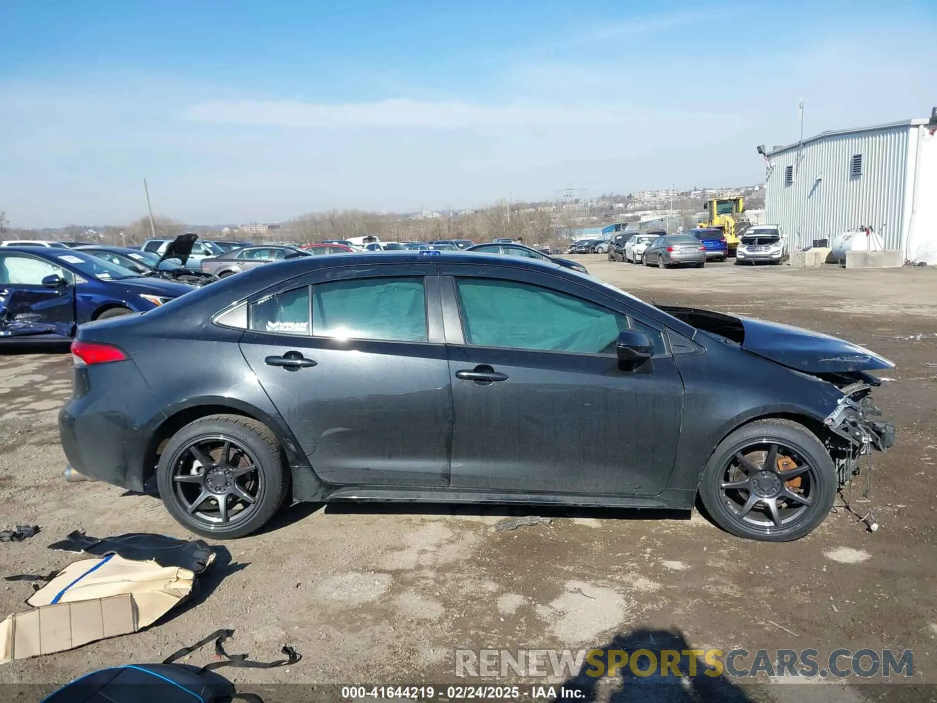 12 fotografías del automóvil dañado JTDEPRAE2LJ102527 TOYOTA COROLLA 2020