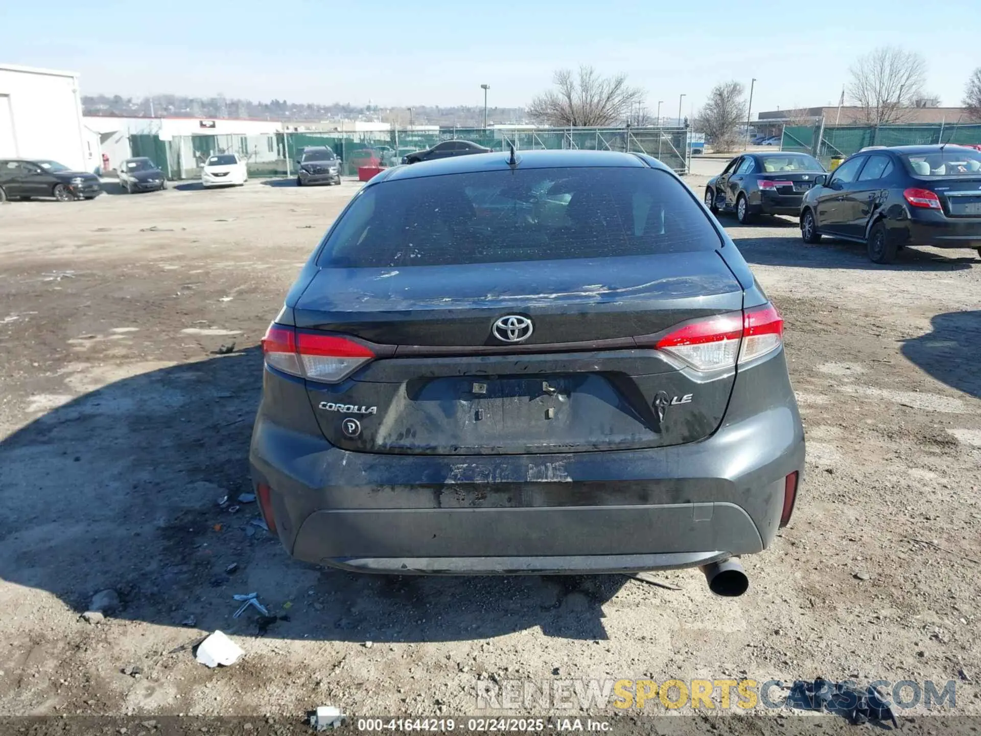 15 fotografías del automóvil dañado JTDEPRAE2LJ102527 TOYOTA COROLLA 2020