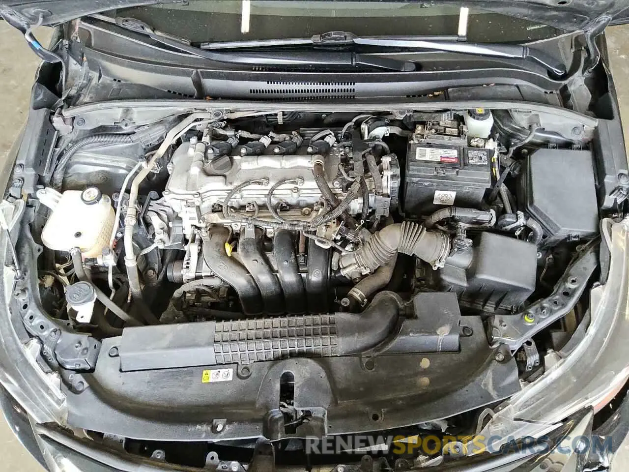 11 fotografías del automóvil dañado JTDEPRAE2LJ104648 TOYOTA COROLLA 2020