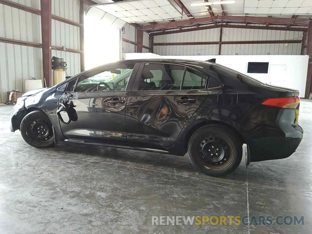 2 fotografías del automóvil dañado JTDEPRAE2LJ104648 TOYOTA COROLLA 2020