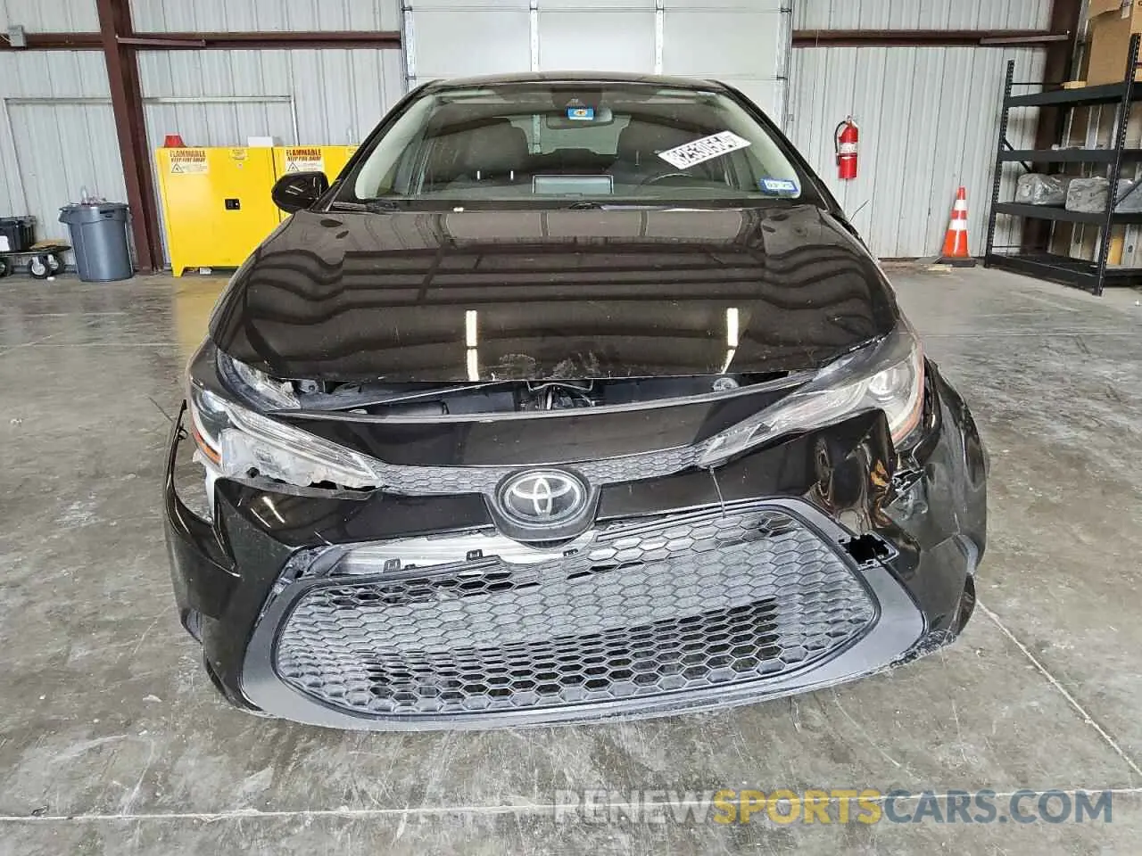 5 fotografías del automóvil dañado JTDEPRAE2LJ104648 TOYOTA COROLLA 2020
