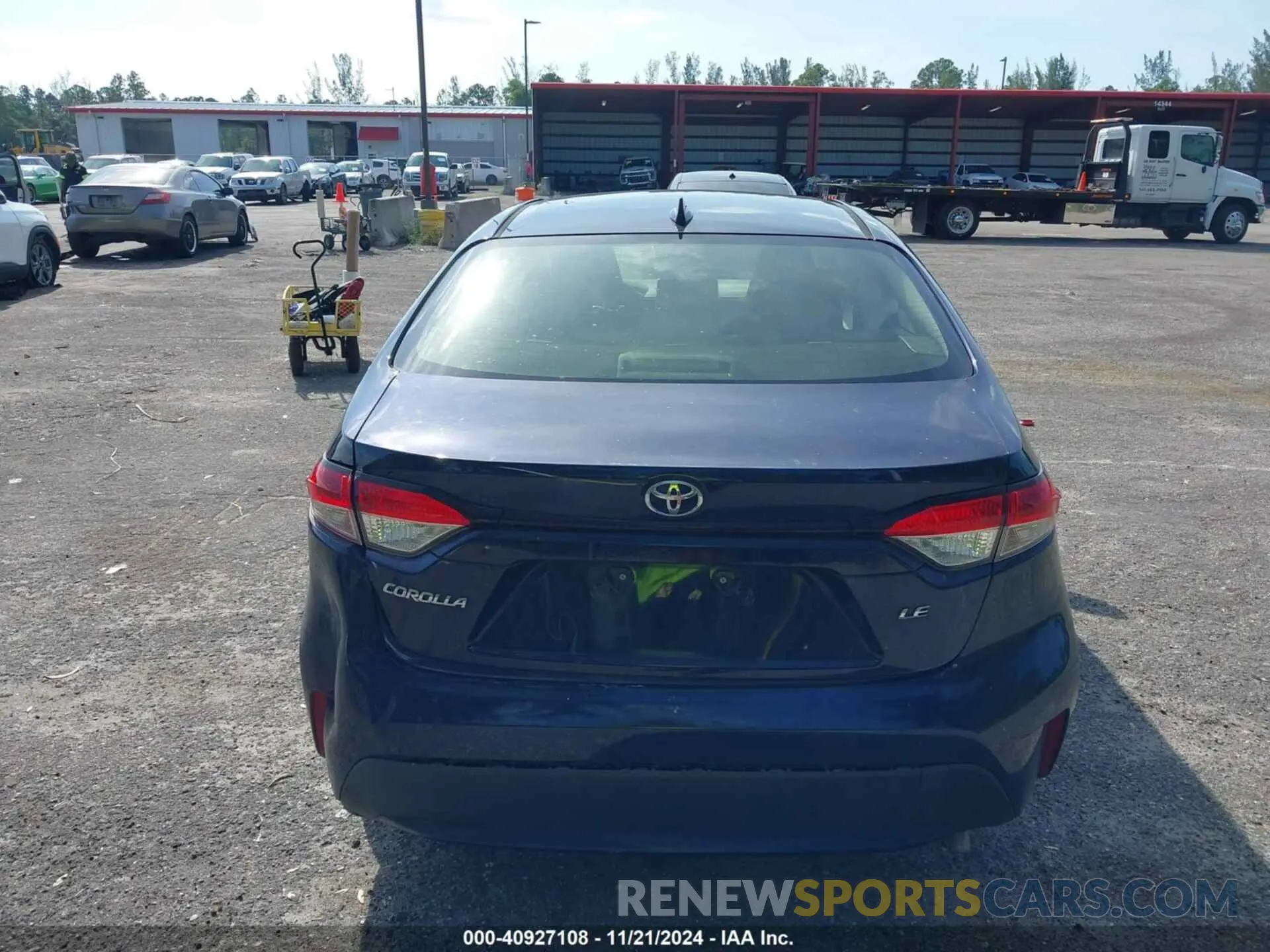 16 fotografías del automóvil dañado JTDEPRAE2LJ105816 TOYOTA COROLLA 2020