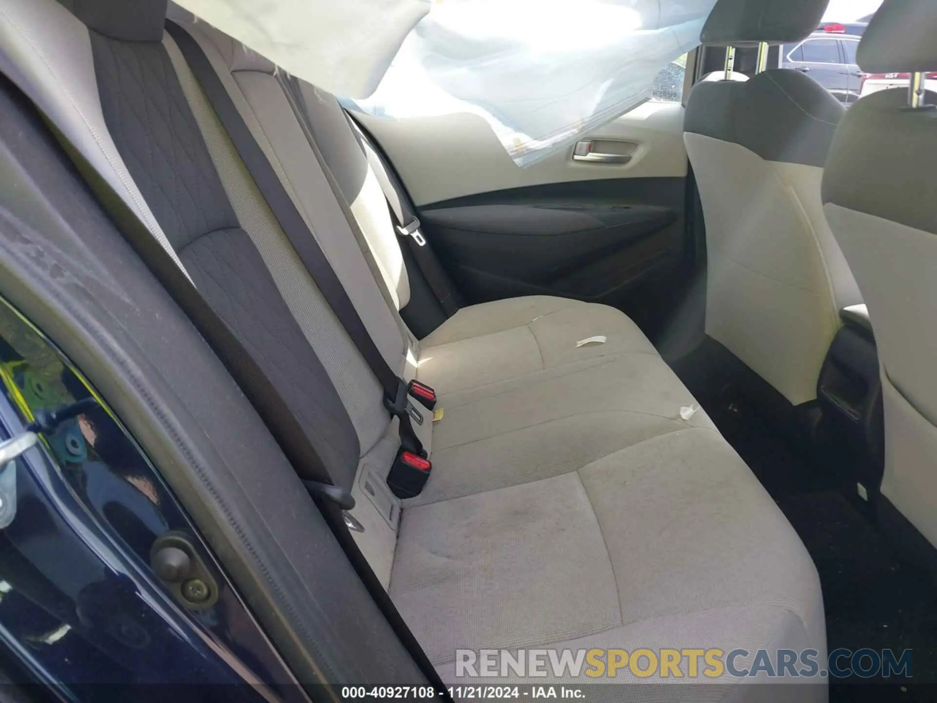 8 fotografías del automóvil dañado JTDEPRAE2LJ105816 TOYOTA COROLLA 2020