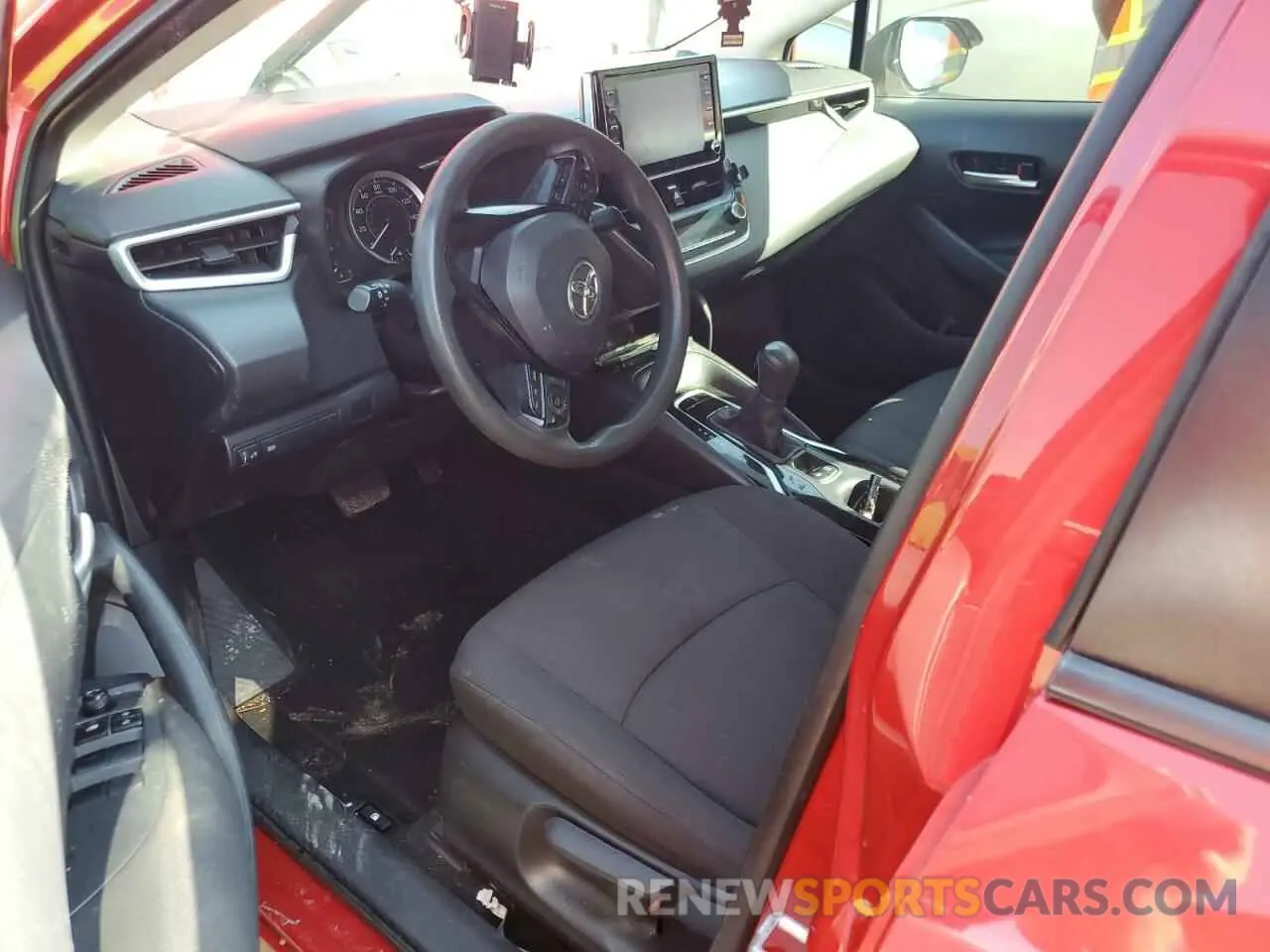 8 fotografías del automóvil dañado JTDEPRAE3LJ004266 TOYOTA COROLLA 2020