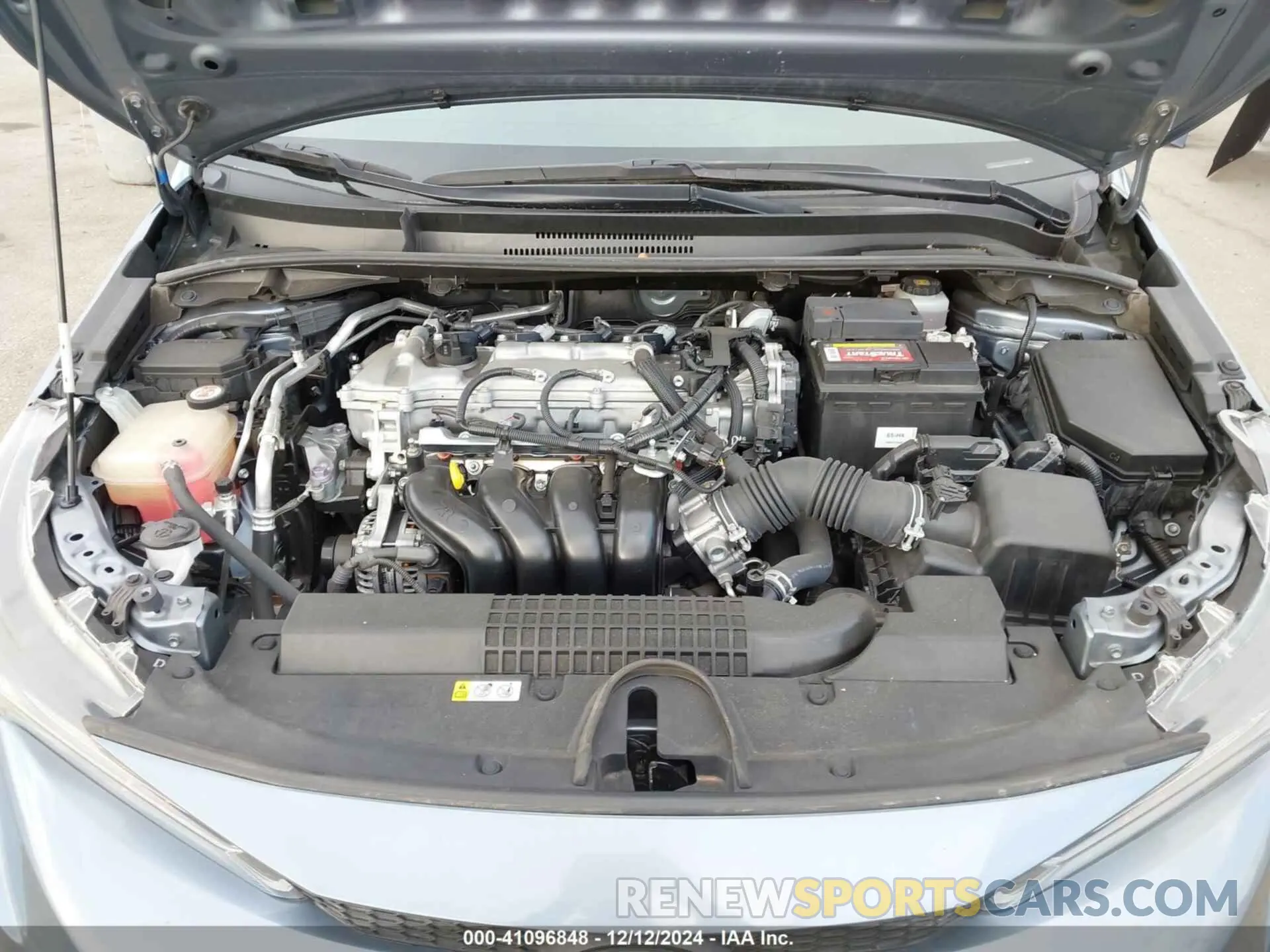10 fotografías del automóvil dañado JTDEPRAE3LJ004428 TOYOTA COROLLA 2020