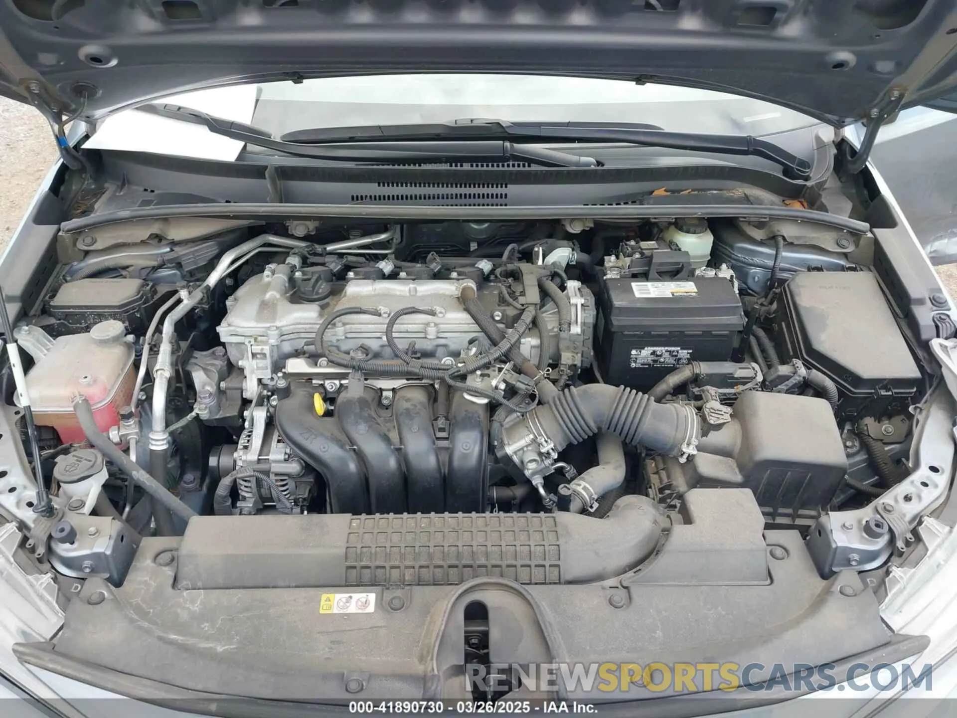 10 fotografías del automóvil dañado JTDEPRAE3LJ007619 TOYOTA COROLLA 2020