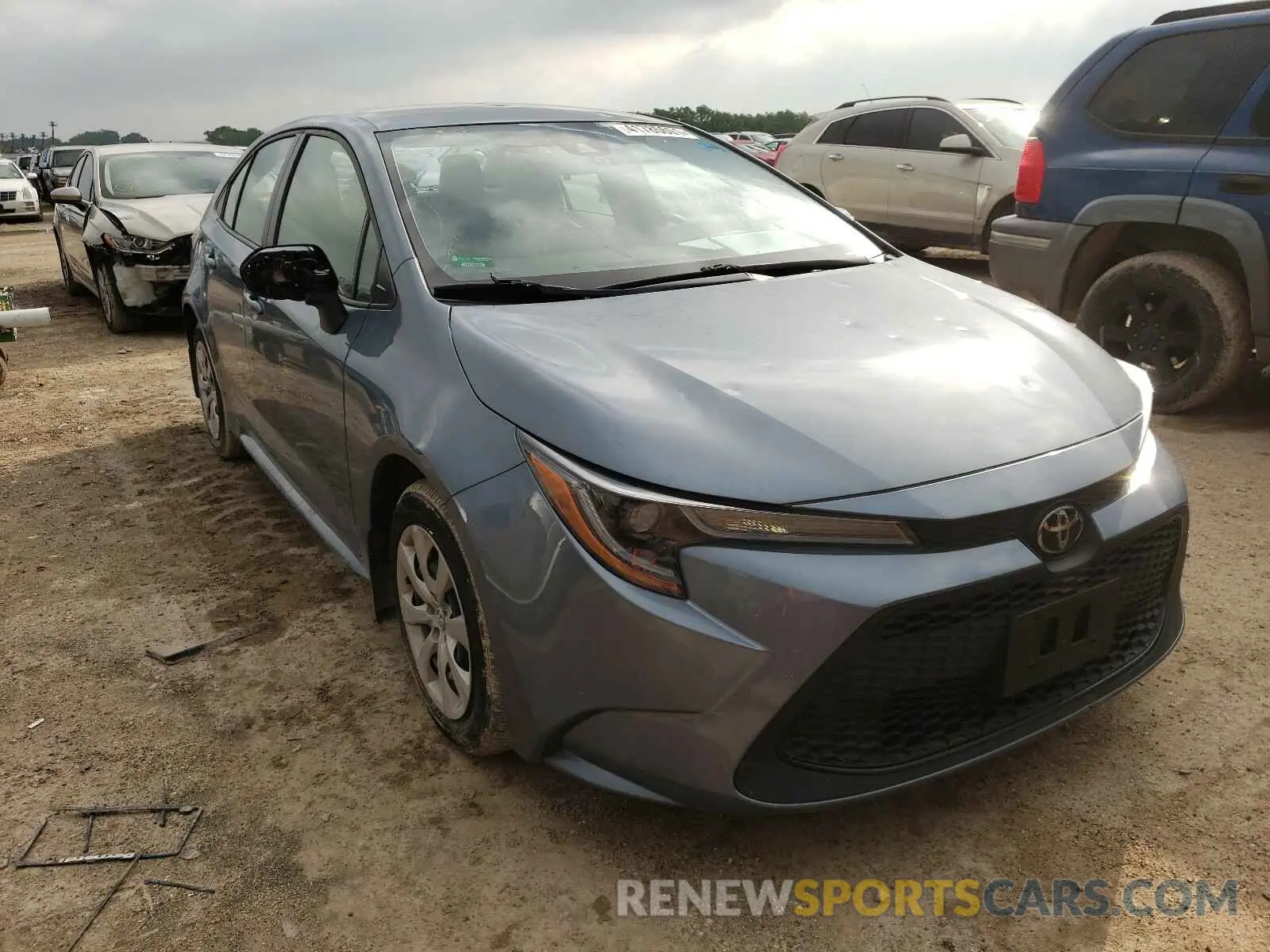 1 fotografías del automóvil dañado JTDEPRAE3LJ009015 TOYOTA COROLLA 2020