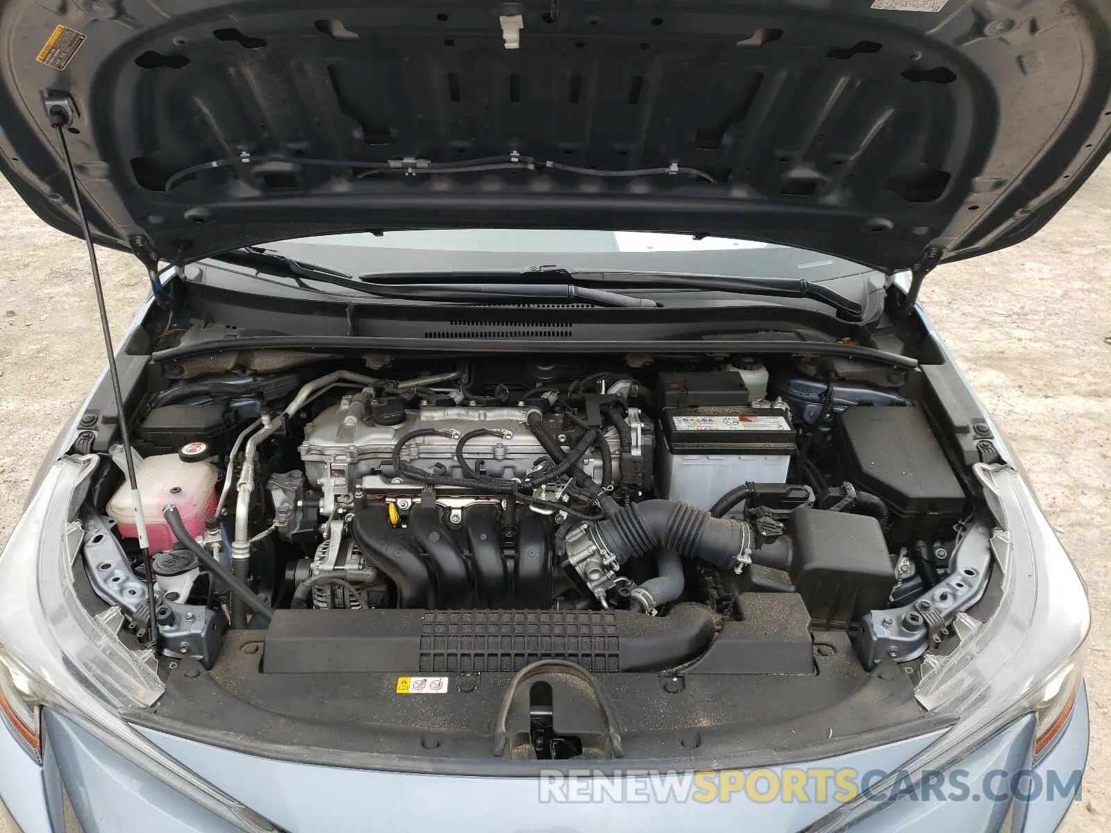 7 fotografías del automóvil dañado JTDEPRAE3LJ009015 TOYOTA COROLLA 2020