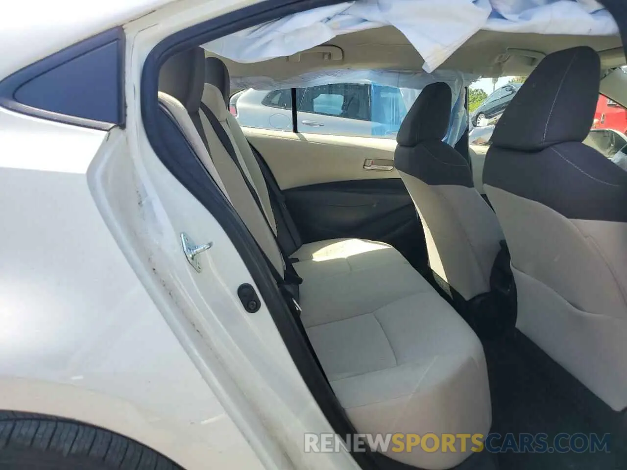 10 fotografías del automóvil dañado JTDEPRAE3LJ016319 TOYOTA COROLLA 2020