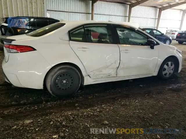3 fotografías del automóvil dañado JTDEPRAE3LJ016353 TOYOTA COROLLA 2020