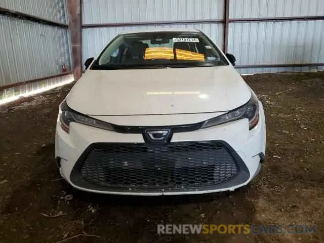 5 fotografías del automóvil dañado JTDEPRAE3LJ016353 TOYOTA COROLLA 2020