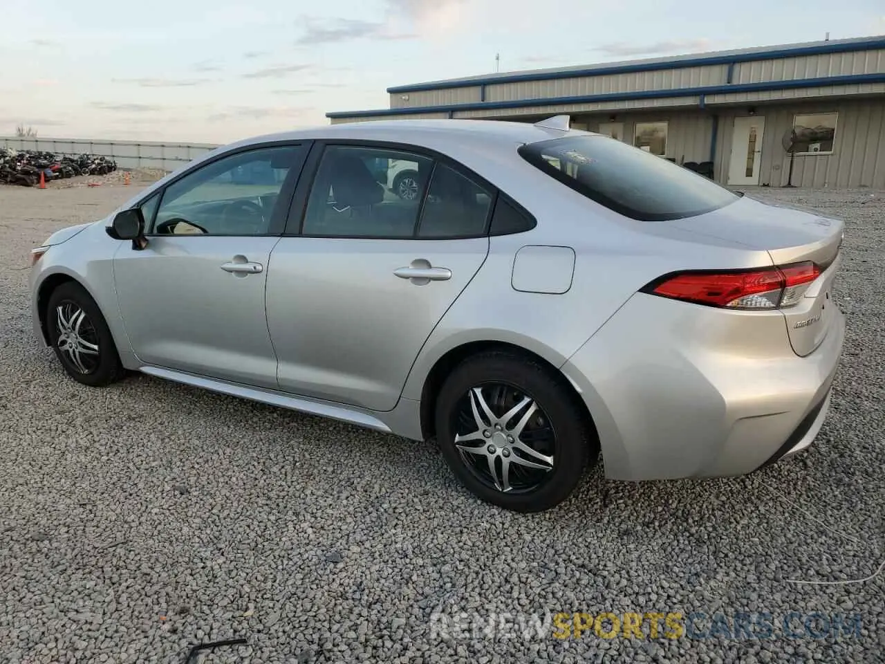 2 fotografías del automóvil dañado JTDEPRAE3LJ019950 TOYOTA COROLLA 2020
