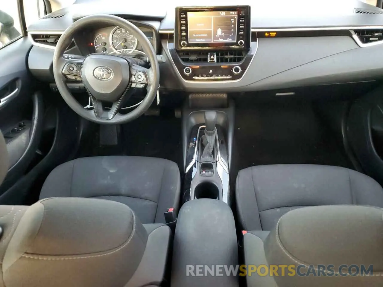 8 fotografías del automóvil dañado JTDEPRAE3LJ019950 TOYOTA COROLLA 2020