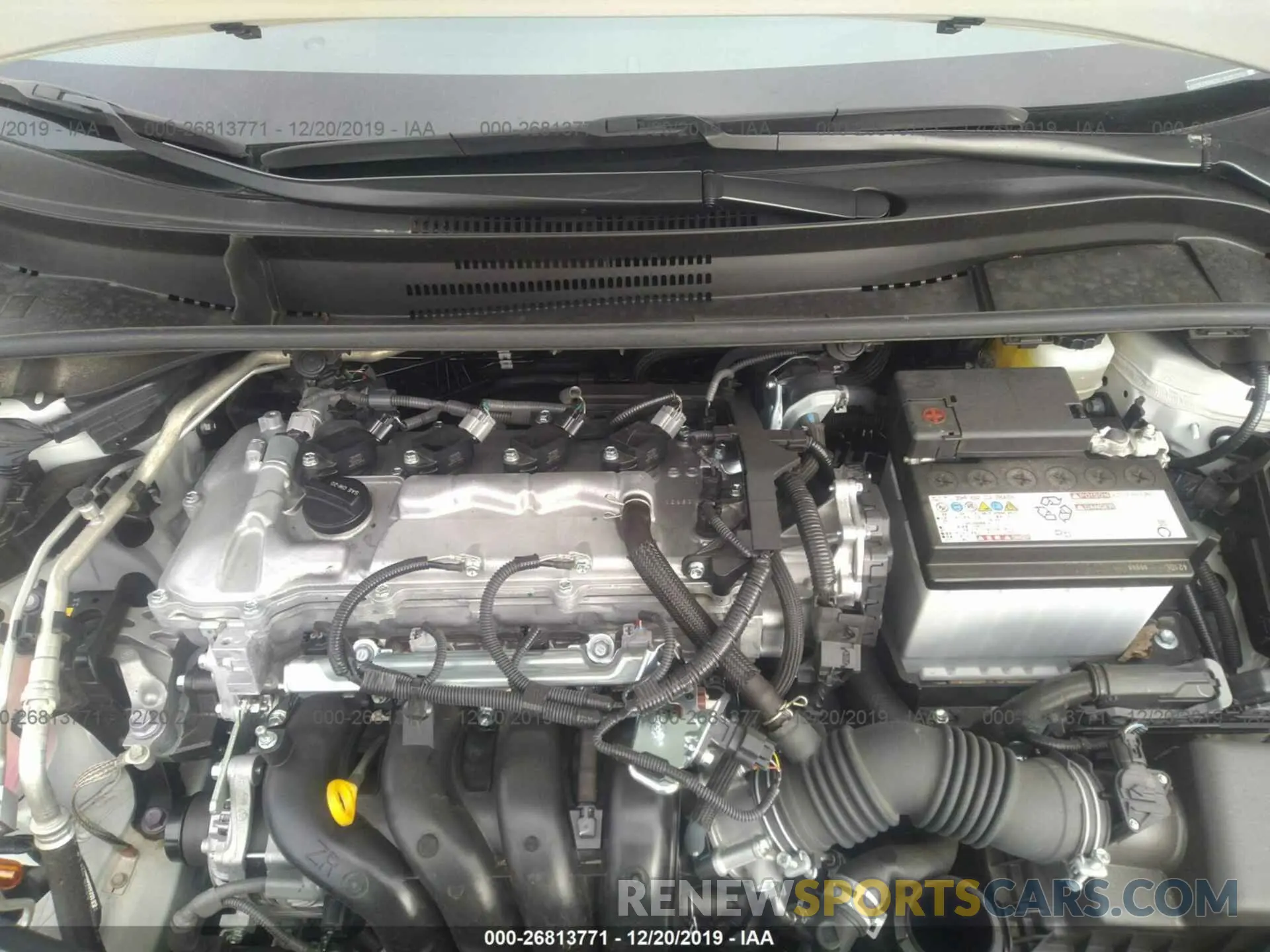 10 fotografías del automóvil dañado JTDEPRAE3LJ020712 TOYOTA COROLLA 2020