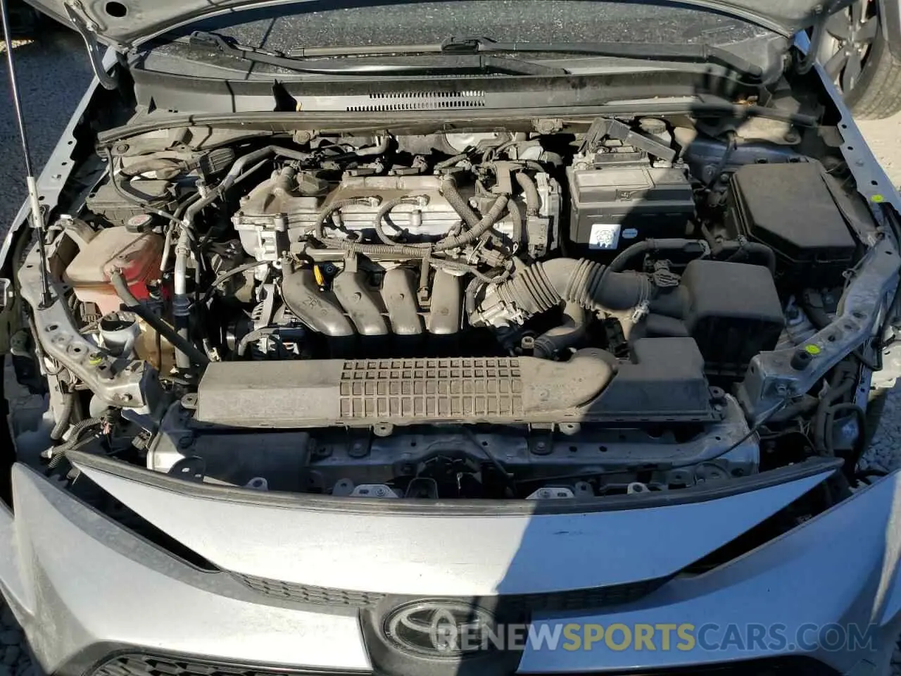 12 fotografías del automóvil dañado JTDEPRAE3LJ023089 TOYOTA COROLLA 2020