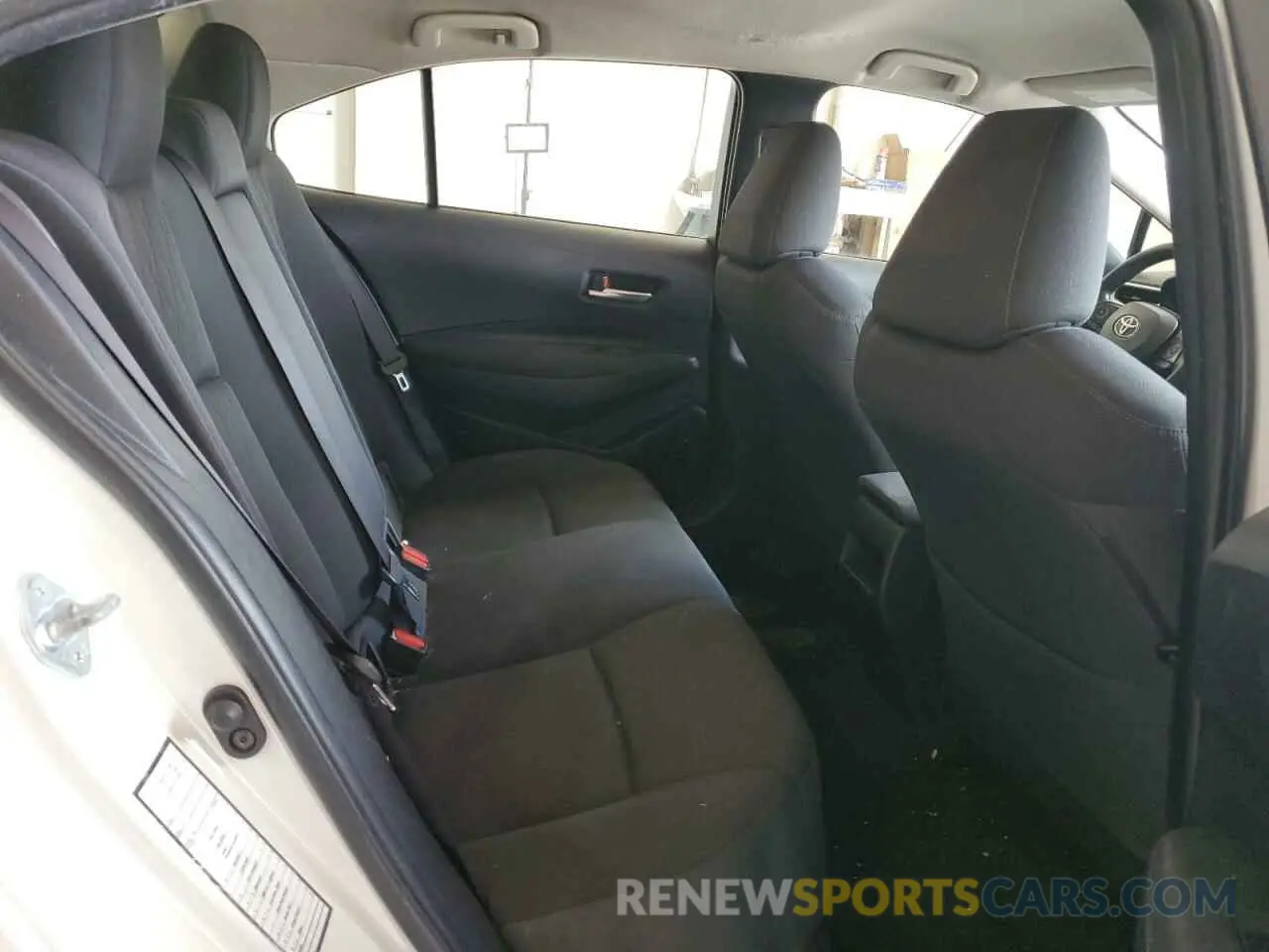 10 fotografías del automóvil dañado JTDEPRAE3LJ024467 TOYOTA COROLLA 2020