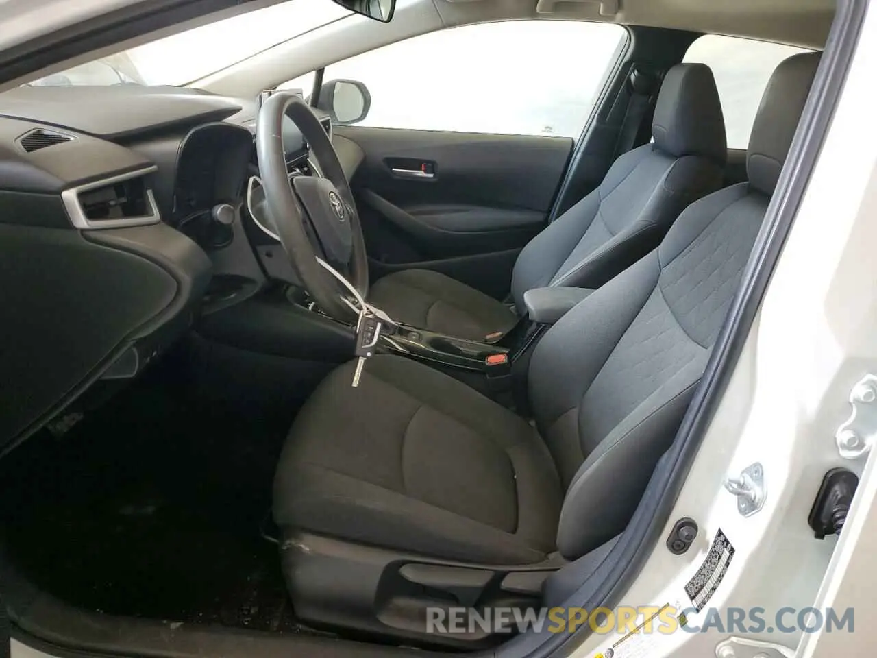7 fotografías del automóvil dañado JTDEPRAE3LJ024467 TOYOTA COROLLA 2020