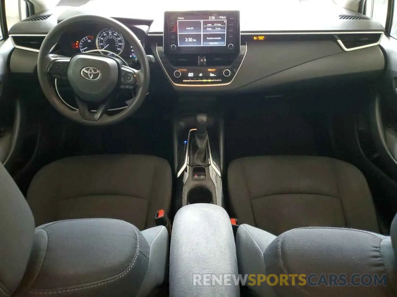 8 fotografías del automóvil dañado JTDEPRAE3LJ024467 TOYOTA COROLLA 2020