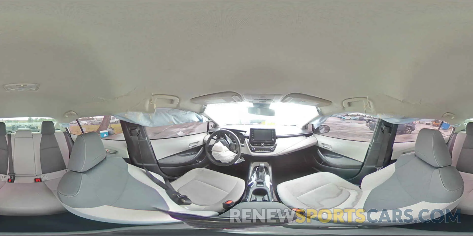 12 fotografías del automóvil dañado JTDEPRAE3LJ026591 TOYOTA COROLLA 2020
