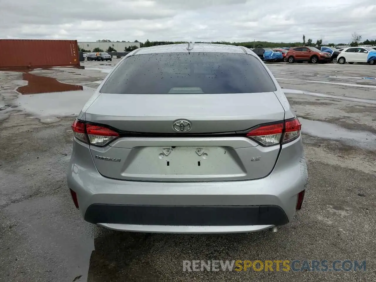 6 fotografías del automóvil dañado JTDEPRAE3LJ026591 TOYOTA COROLLA 2020