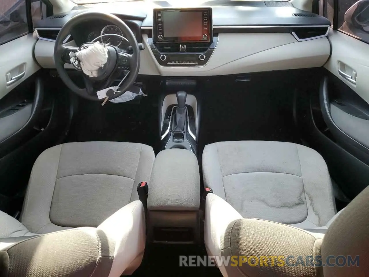 8 fotografías del automóvil dañado JTDEPRAE3LJ026591 TOYOTA COROLLA 2020