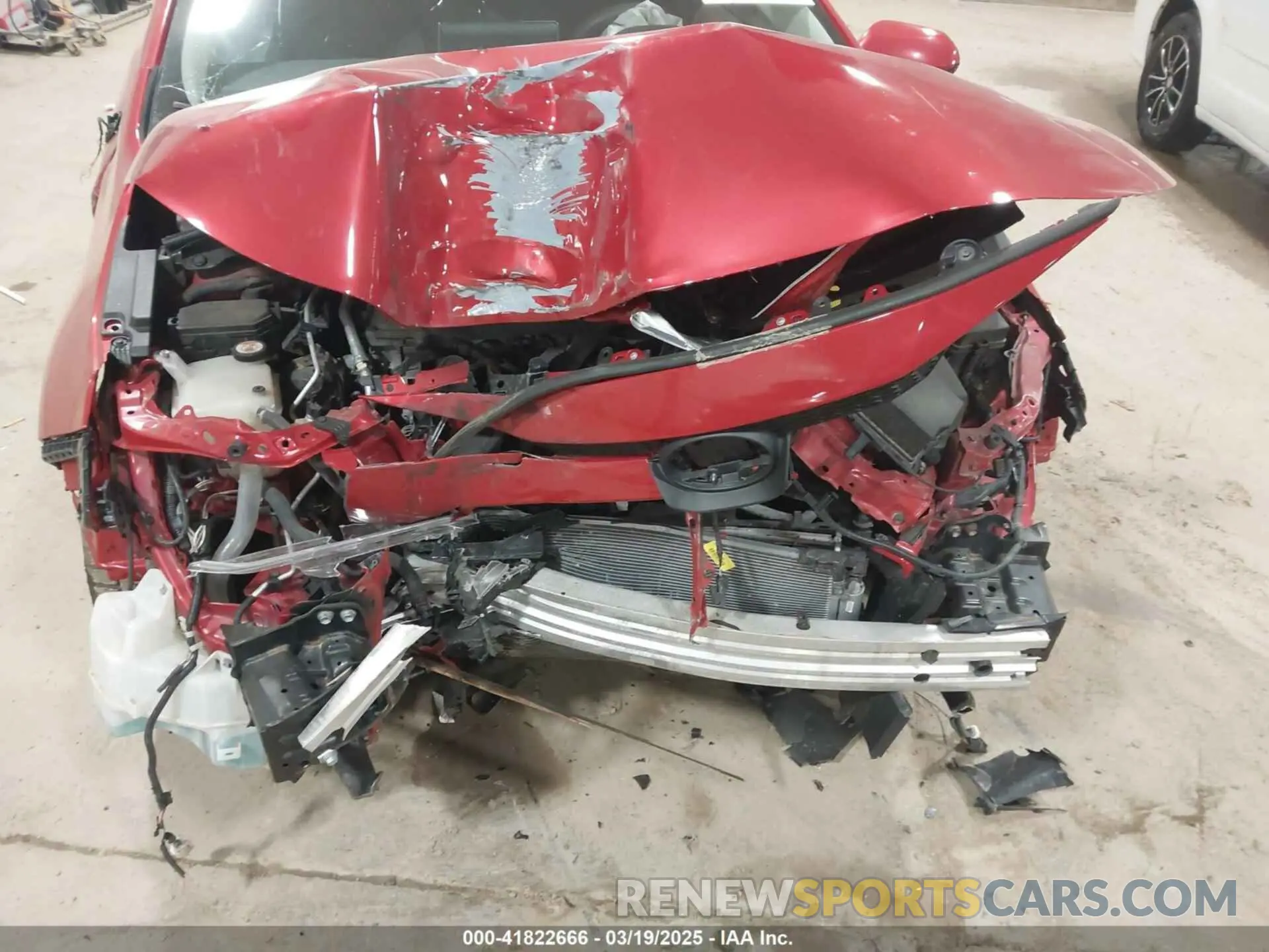6 fotografías del automóvil dañado JTDEPRAE3LJ027496 TOYOTA COROLLA 2020