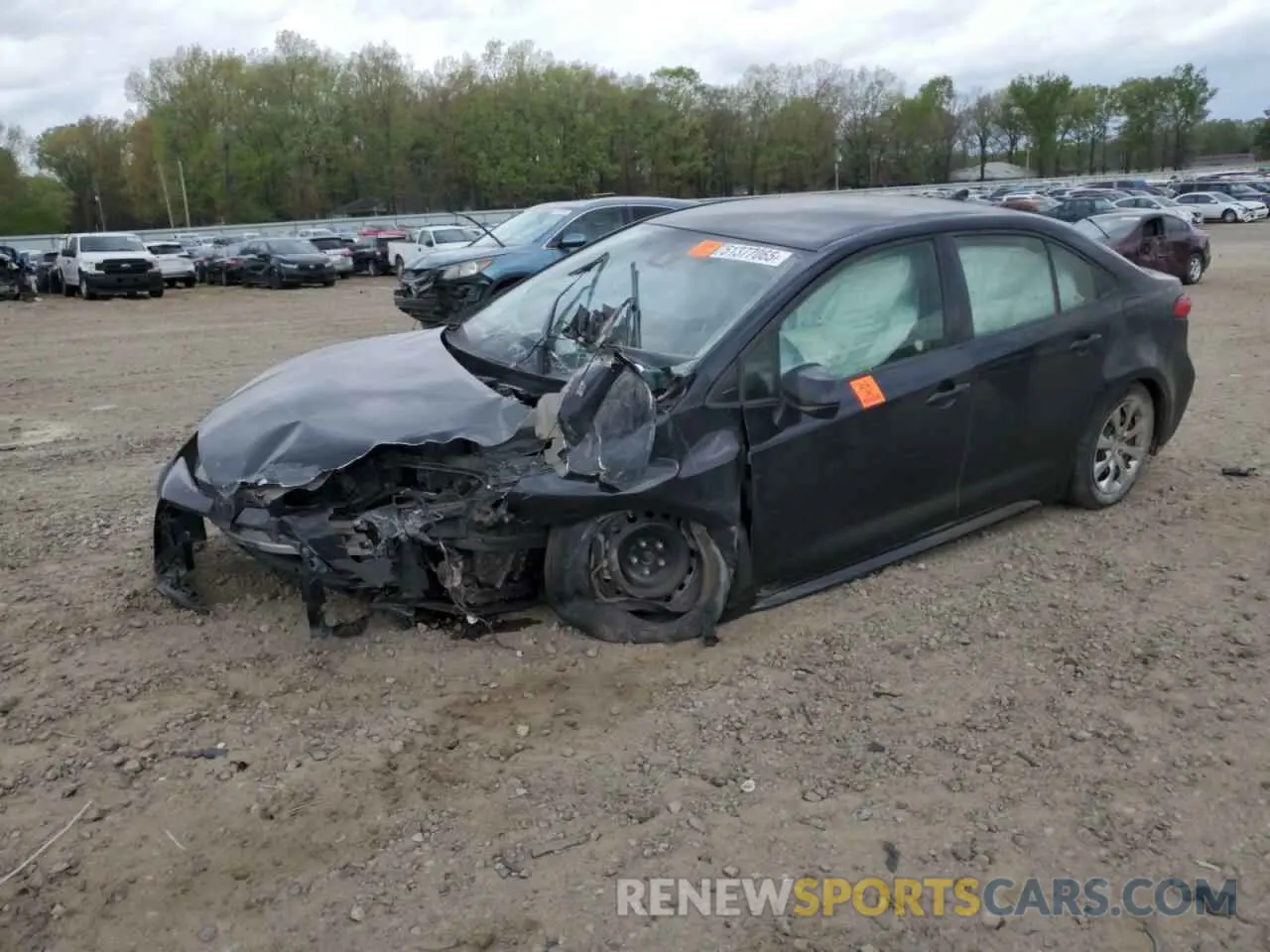 1 fotografías del automóvil dañado JTDEPRAE3LJ036473 TOYOTA COROLLA 2020