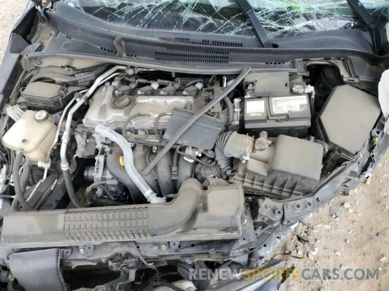 12 fotografías del automóvil dañado JTDEPRAE3LJ036473 TOYOTA COROLLA 2020