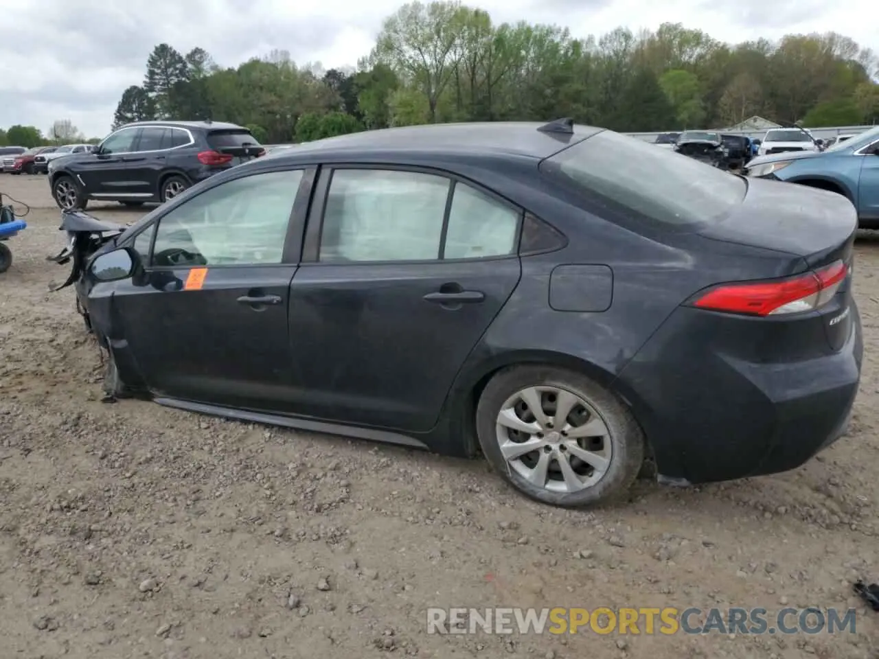 2 fotografías del automóvil dañado JTDEPRAE3LJ036473 TOYOTA COROLLA 2020