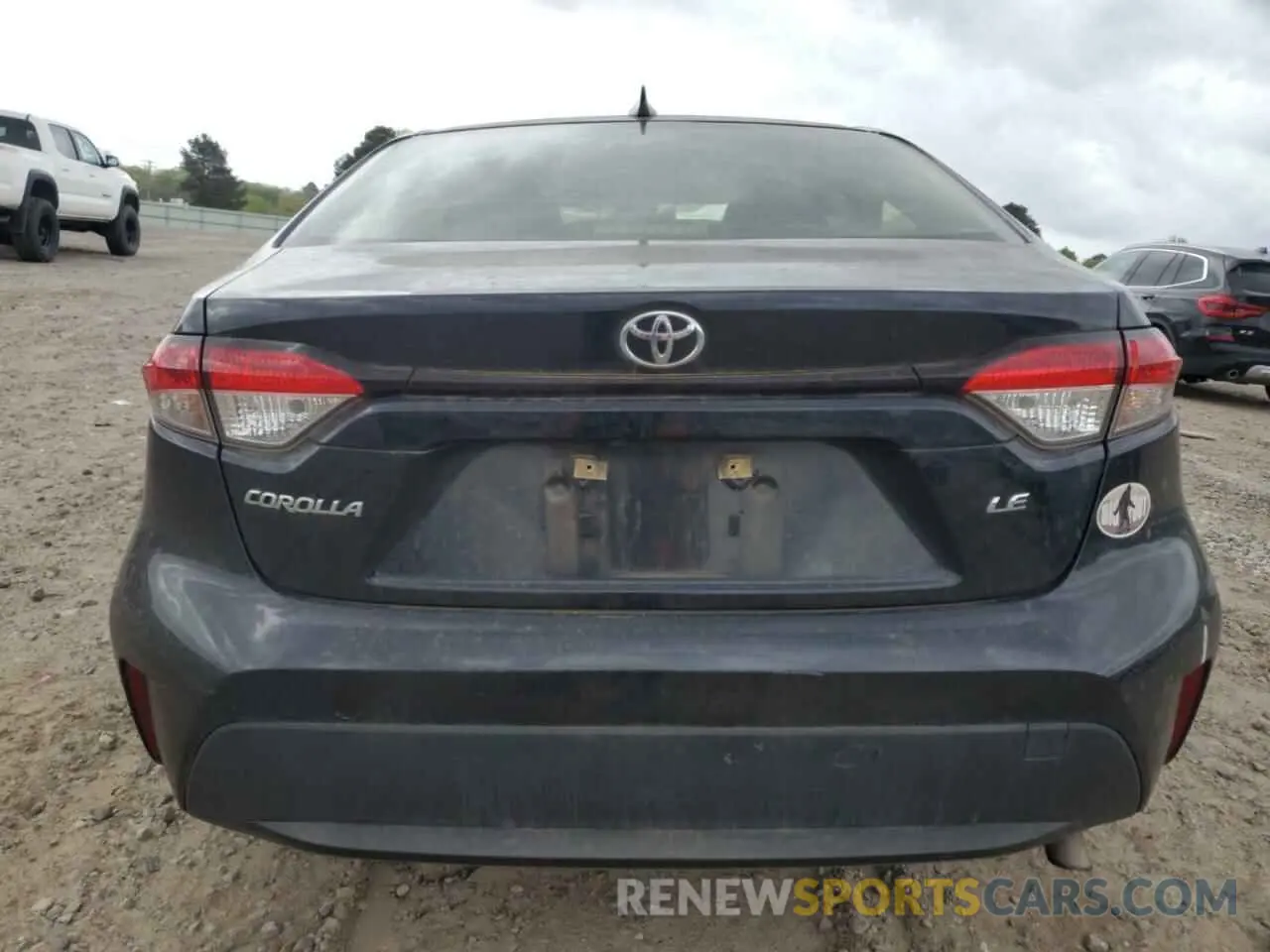 6 fotografías del automóvil dañado JTDEPRAE3LJ036473 TOYOTA COROLLA 2020
