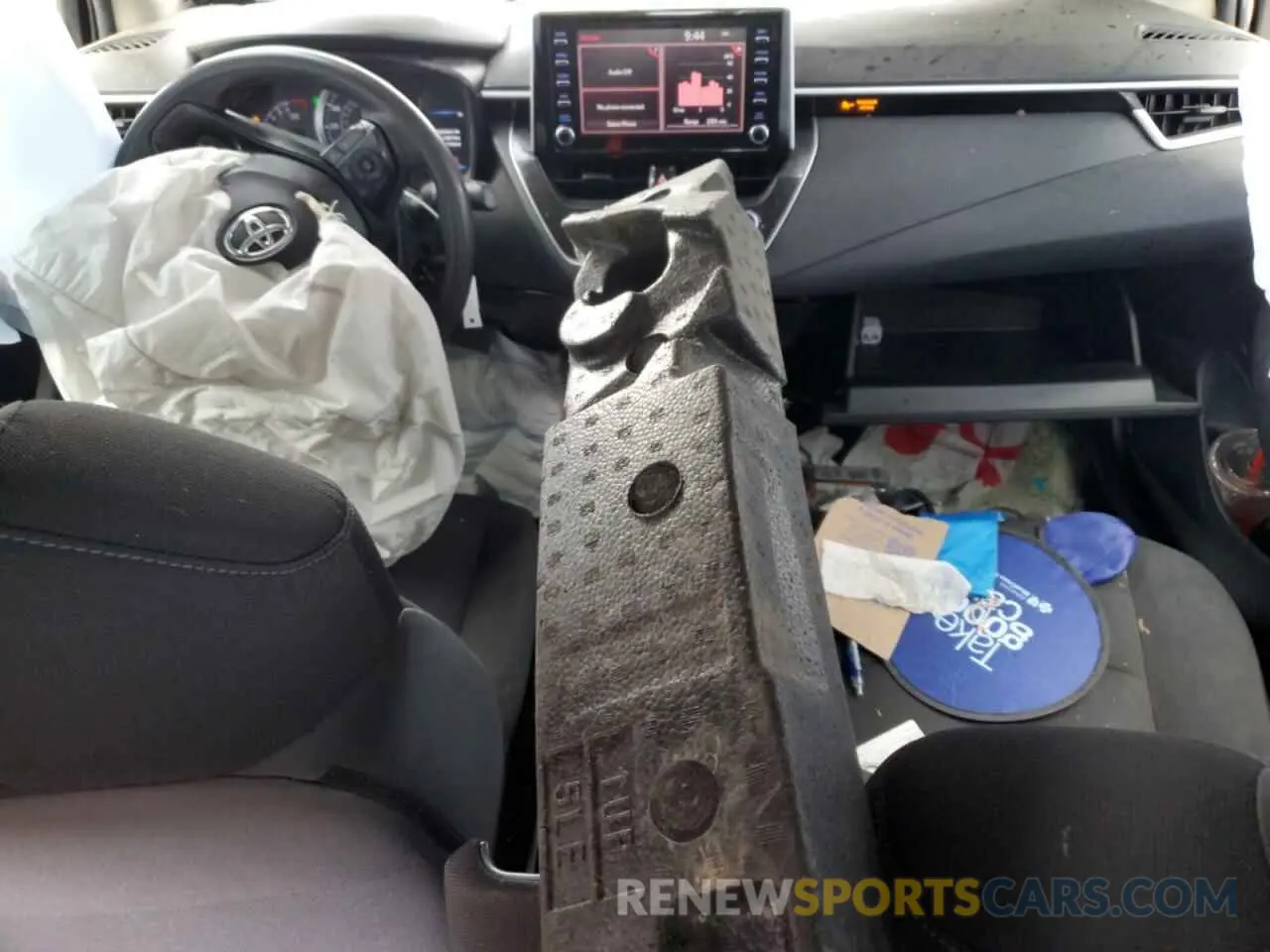 8 fotografías del automóvil dañado JTDEPRAE3LJ036473 TOYOTA COROLLA 2020