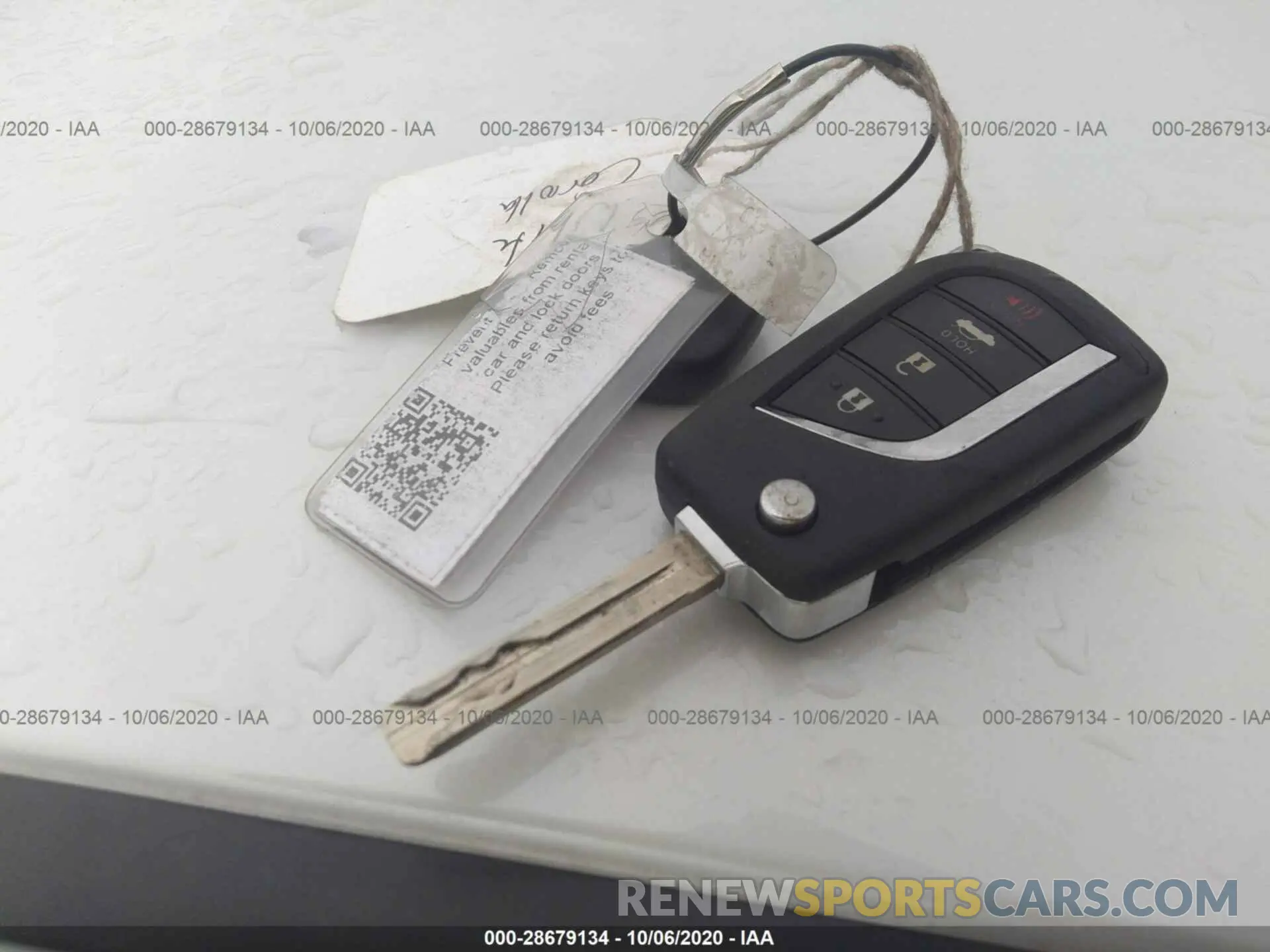 11 fotografías del automóvil dañado JTDEPRAE3LJ039650 TOYOTA COROLLA 2020