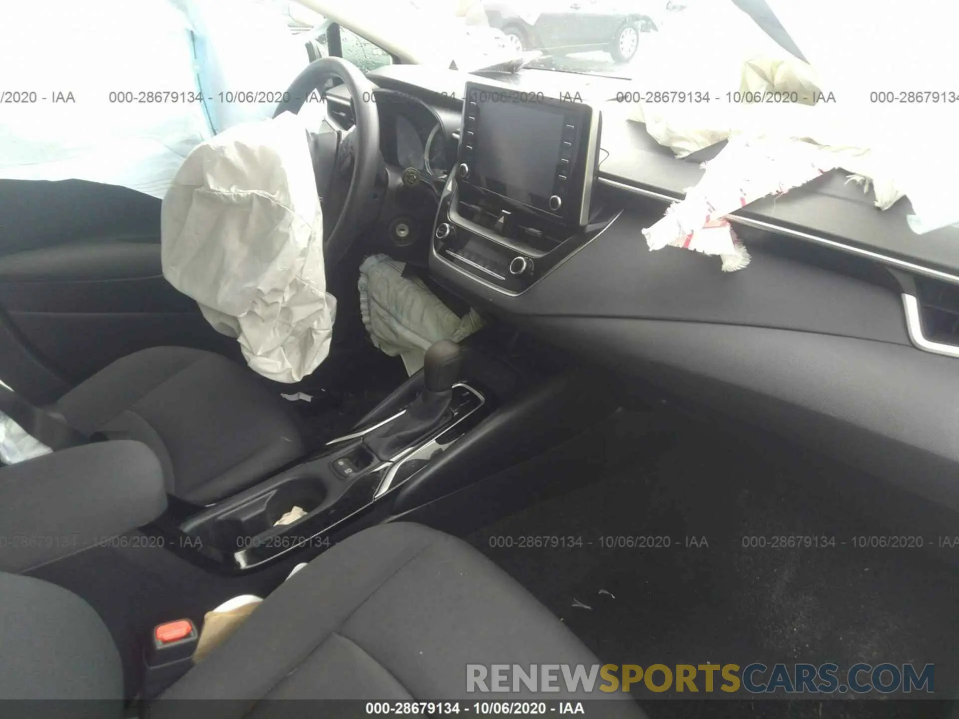 5 fotografías del automóvil dañado JTDEPRAE3LJ039650 TOYOTA COROLLA 2020