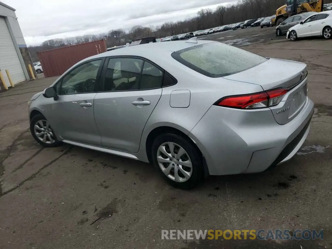 2 fotografías del automóvil dañado JTDEPRAE3LJ044248 TOYOTA COROLLA 2020