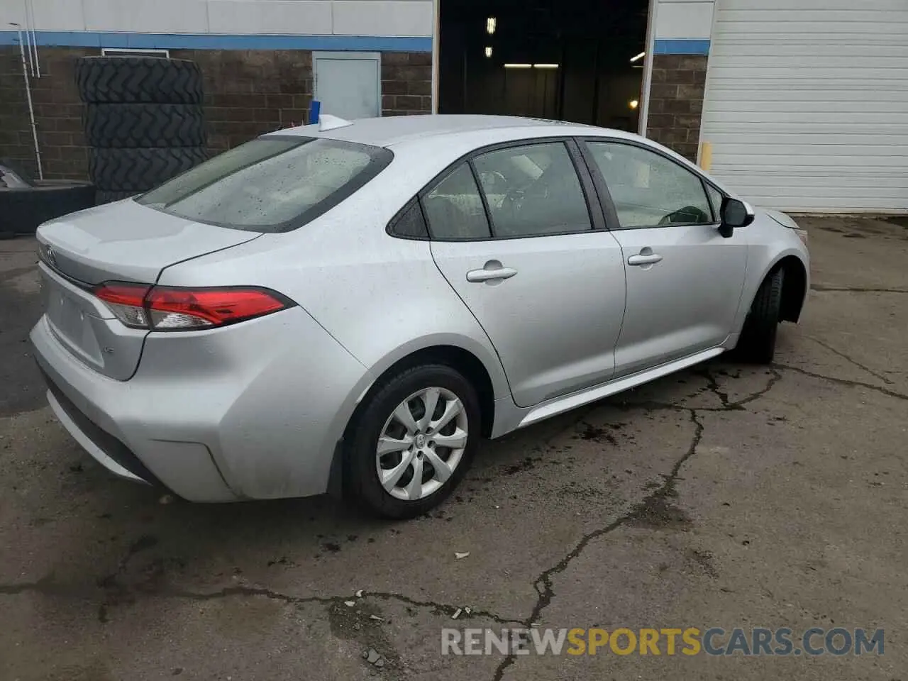 3 fotografías del automóvil dañado JTDEPRAE3LJ044248 TOYOTA COROLLA 2020