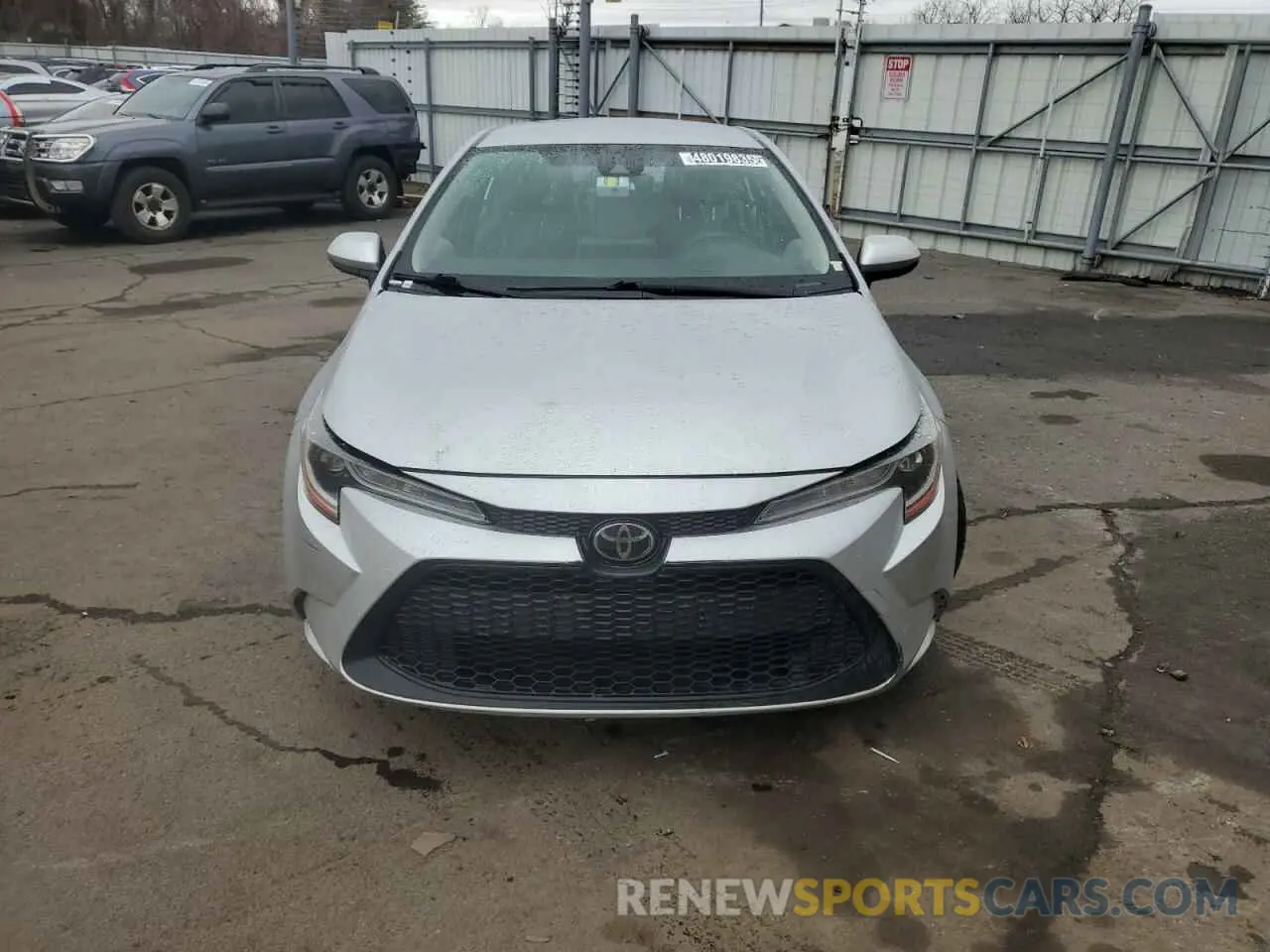 5 fotografías del automóvil dañado JTDEPRAE3LJ044248 TOYOTA COROLLA 2020