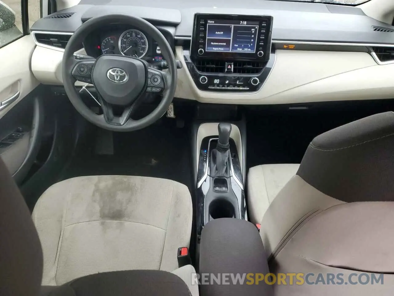 8 fotografías del automóvil dañado JTDEPRAE3LJ044248 TOYOTA COROLLA 2020