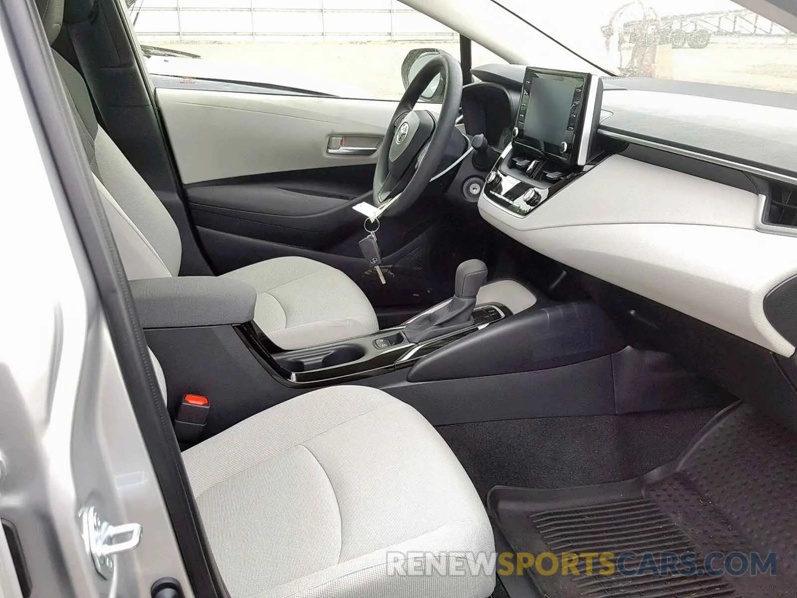 5 fotografías del automóvil dañado JTDEPRAE3LJ050048 TOYOTA COROLLA 2020