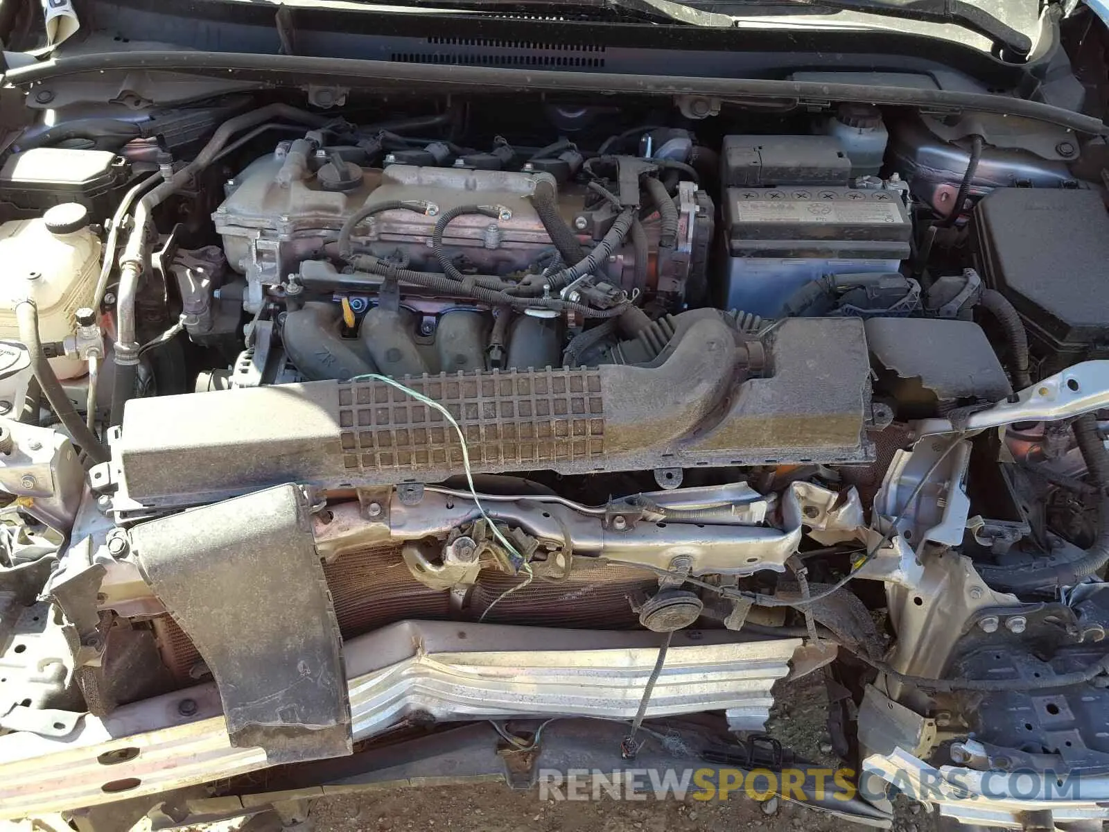 7 fotografías del automóvil dañado JTDEPRAE3LJ050924 TOYOTA COROLLA 2020