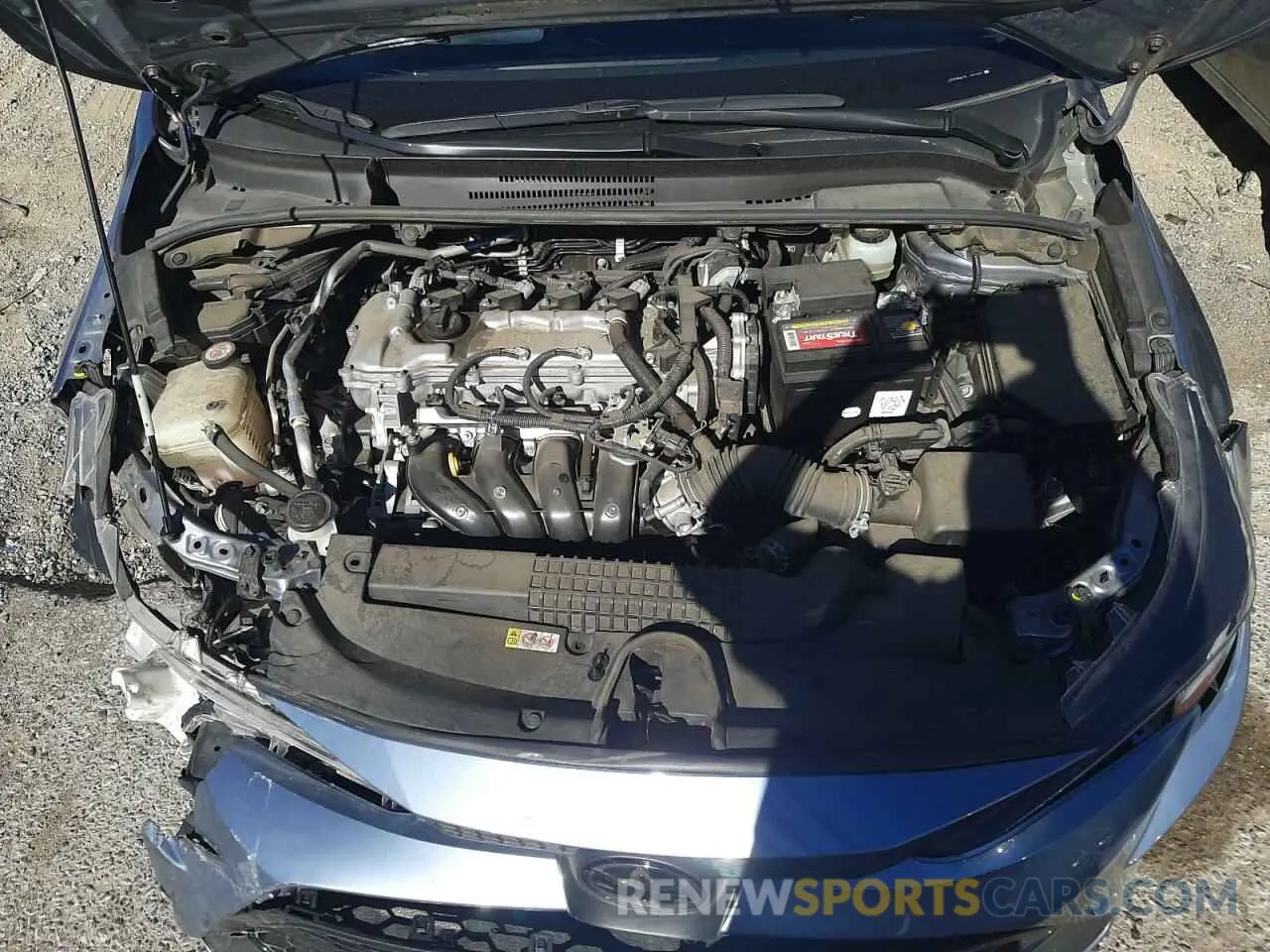 7 fotografías del automóvil dañado JTDEPRAE3LJ051930 TOYOTA COROLLA 2020
