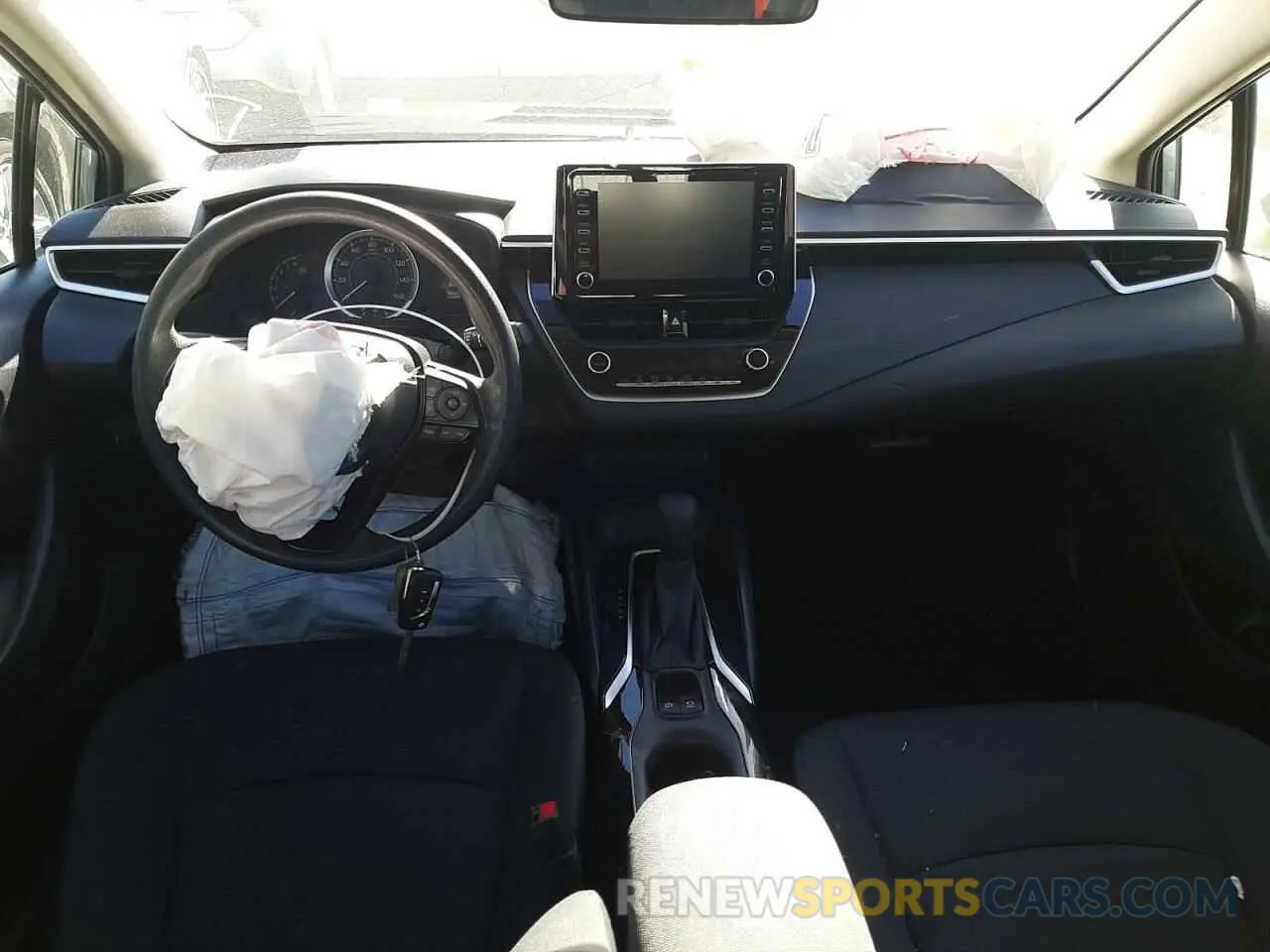 9 fotografías del automóvil dañado JTDEPRAE3LJ051930 TOYOTA COROLLA 2020